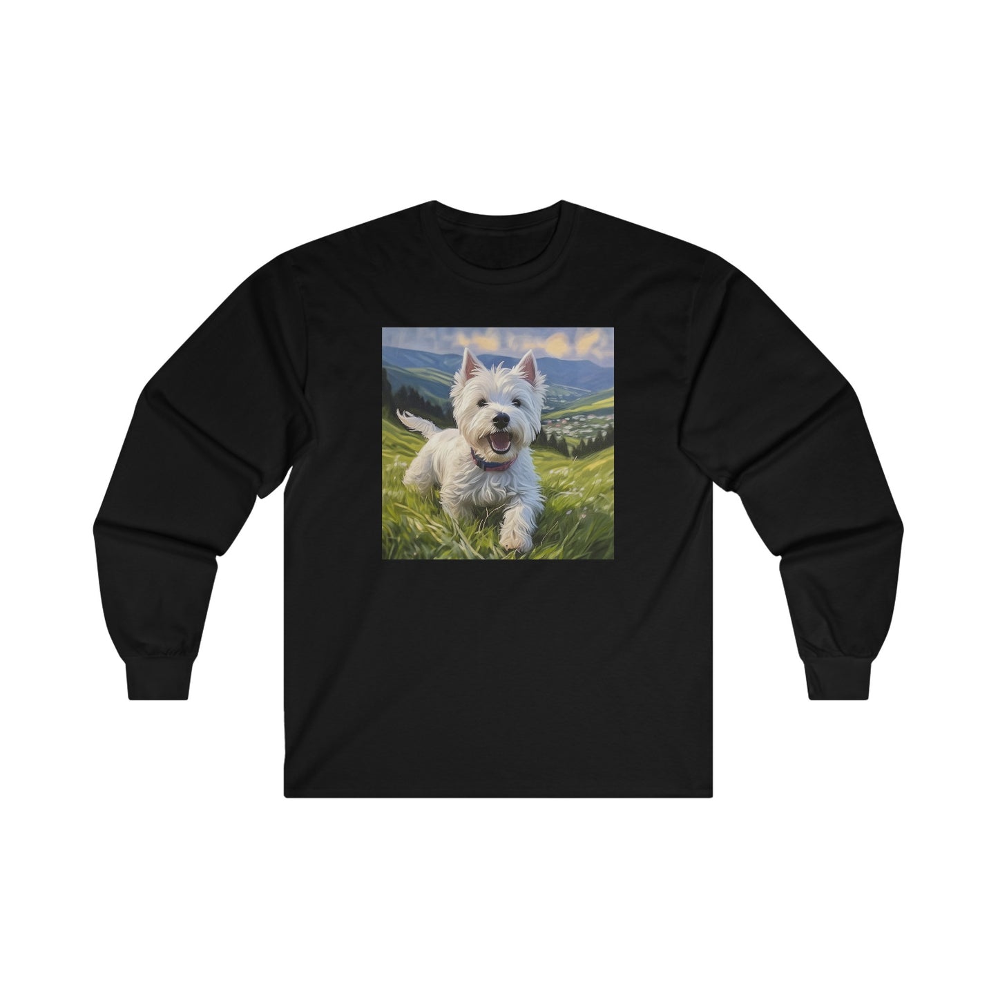 Westie Unisex Classic Cotton Long Sleeve Tee