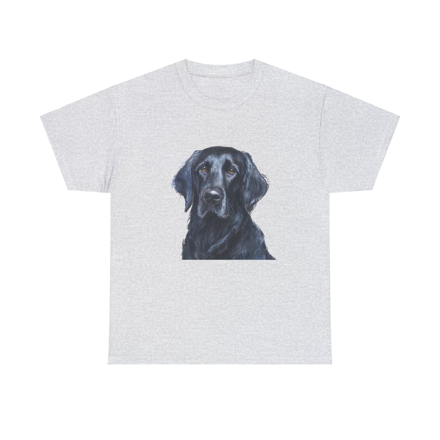 Flat-Coated Retriever Classic Heavy Cotton Tee: A Tail-Wagging Style Statement