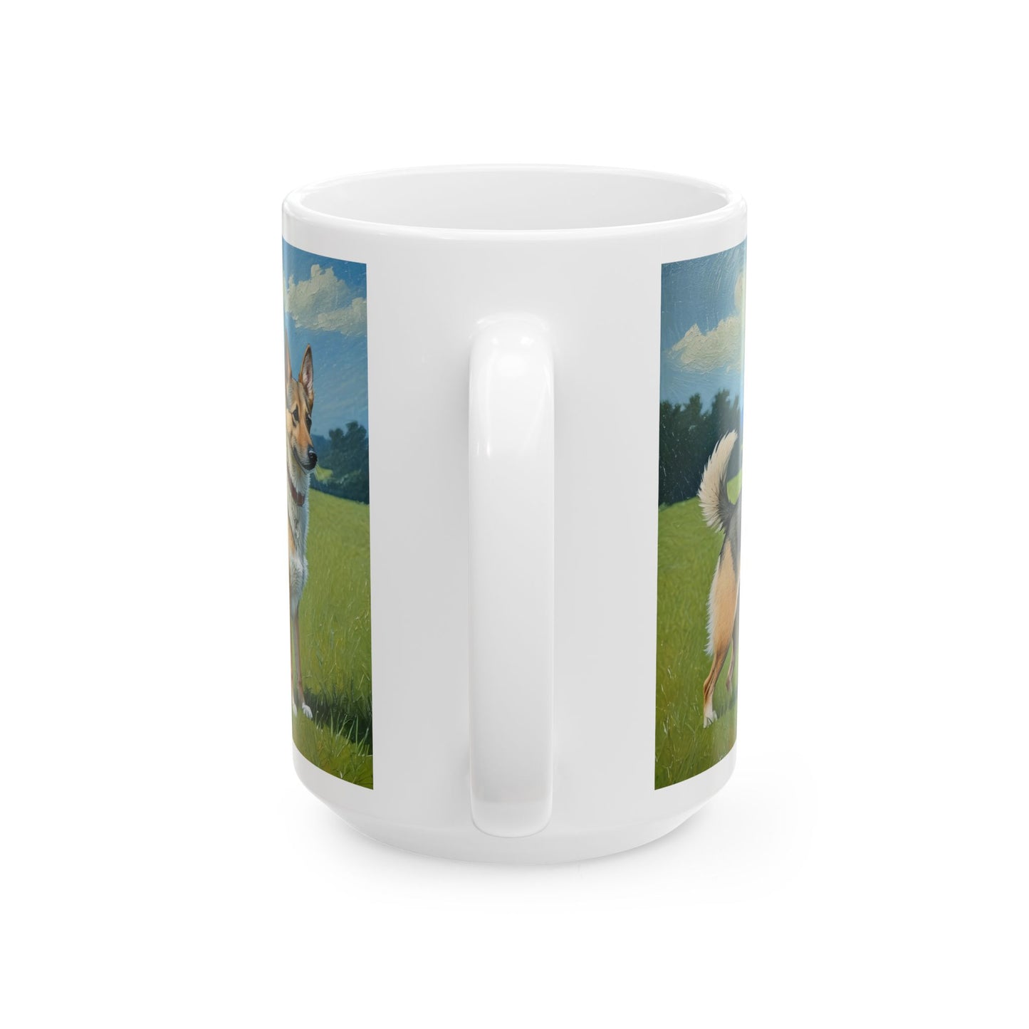Swedish Vallhund Ceramic Mug - 2 Sizes