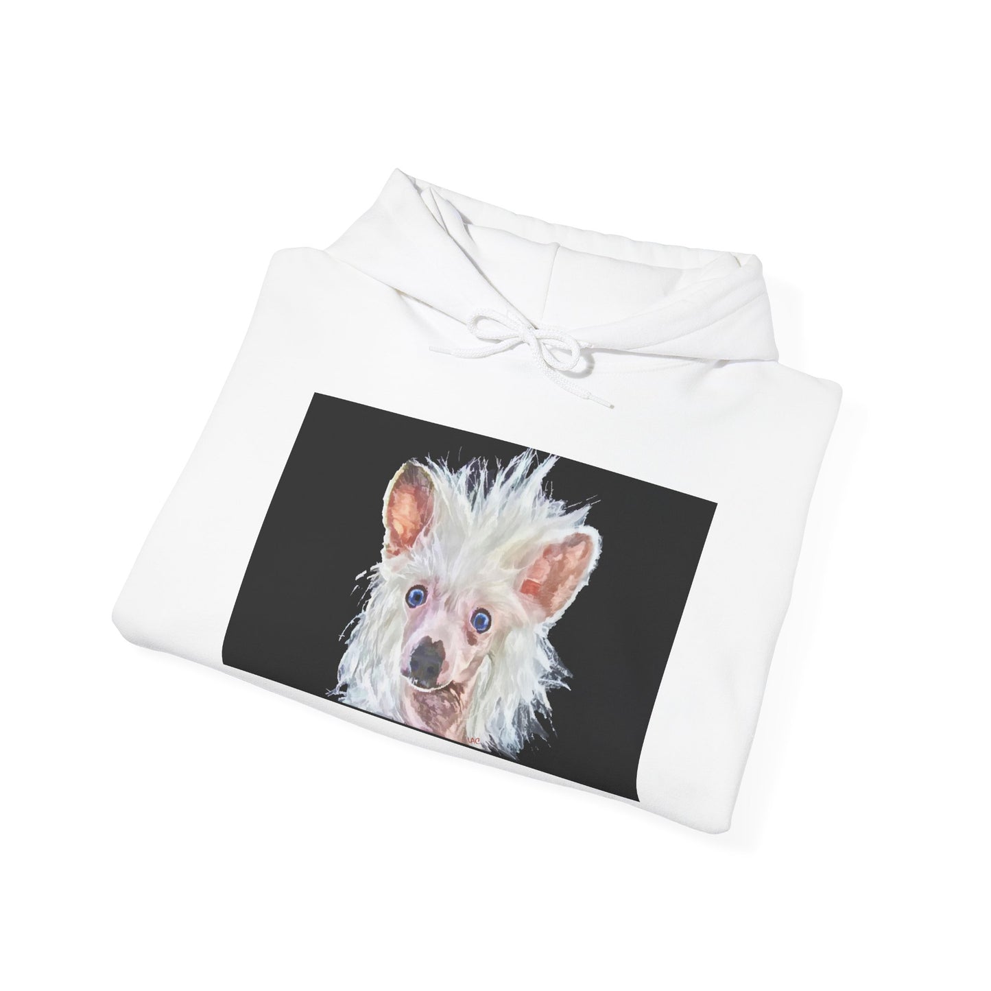 Chinese Crested Unisex 50/50 Hooded Sweatshirt
