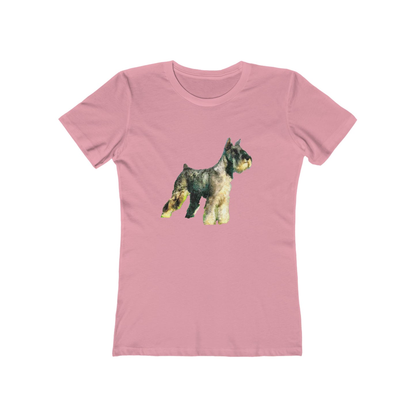 Schnauzer - Women's Slim Fit Ringspun Cotton T-Shirt