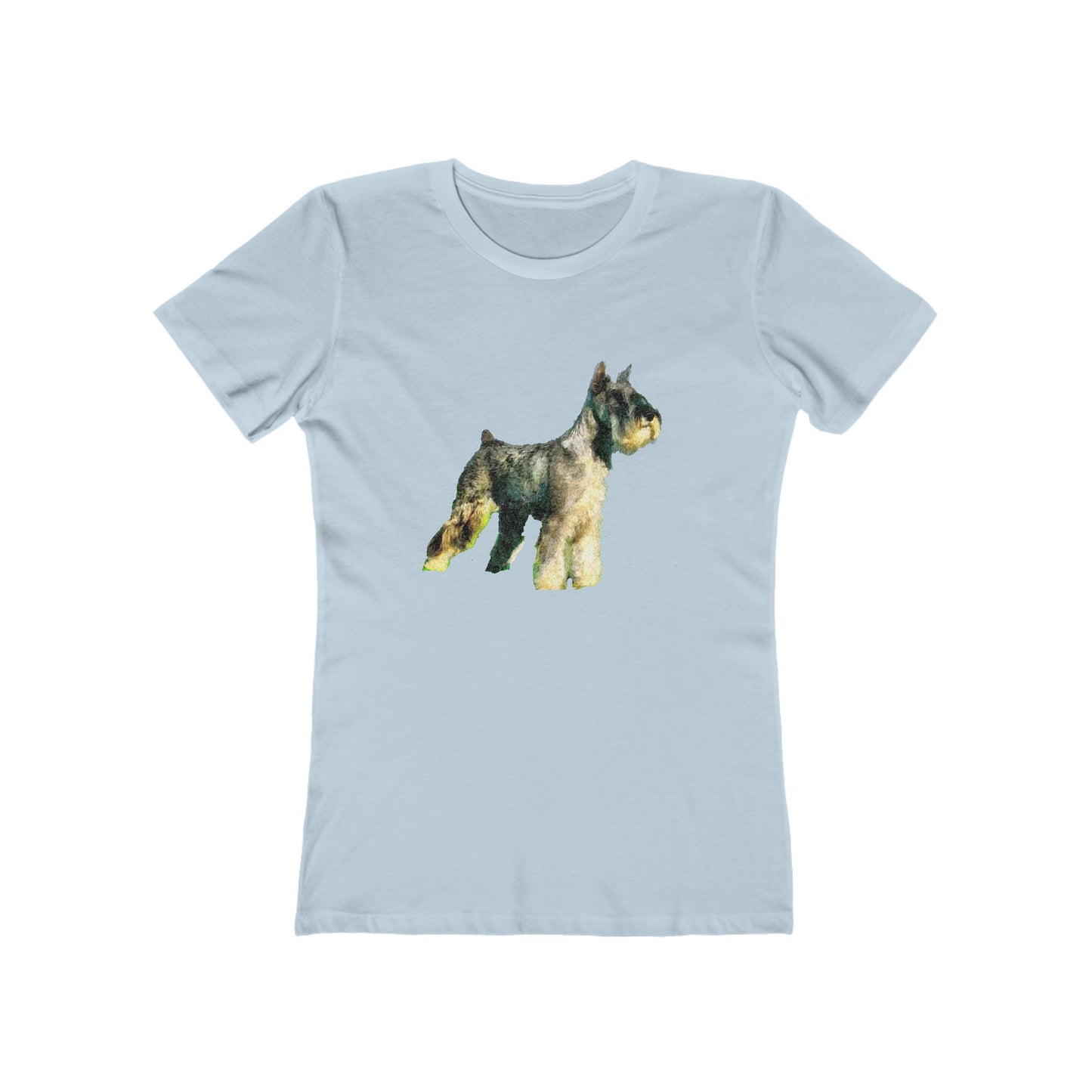 Schnauzer - Women's Slim Fit Ringspun Cotton T-Shirt
