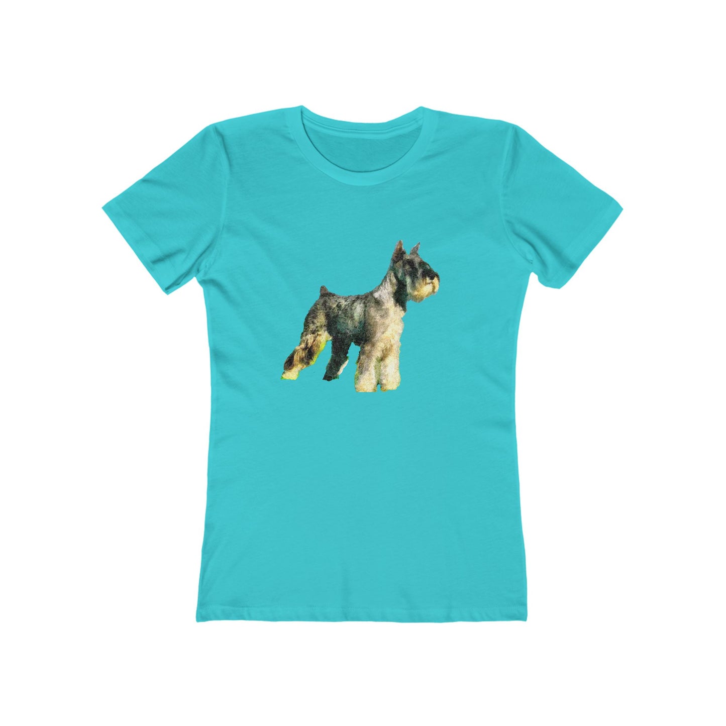 Schnauzer - Women's Slim Fit Ringspun Cotton T-Shirt
