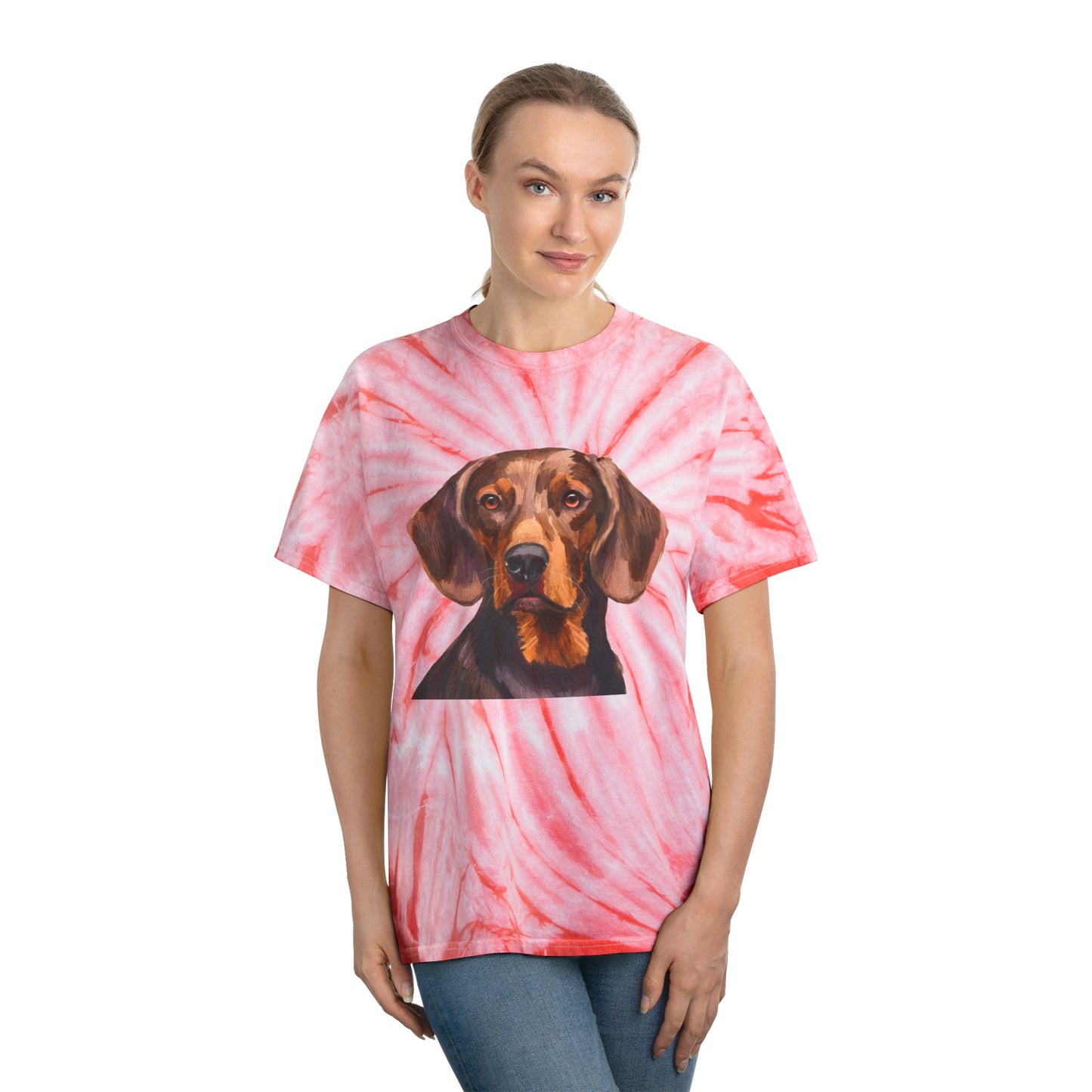 Hannoverscher Schweisshund Classic Tie-Dye Tee, Cyclone