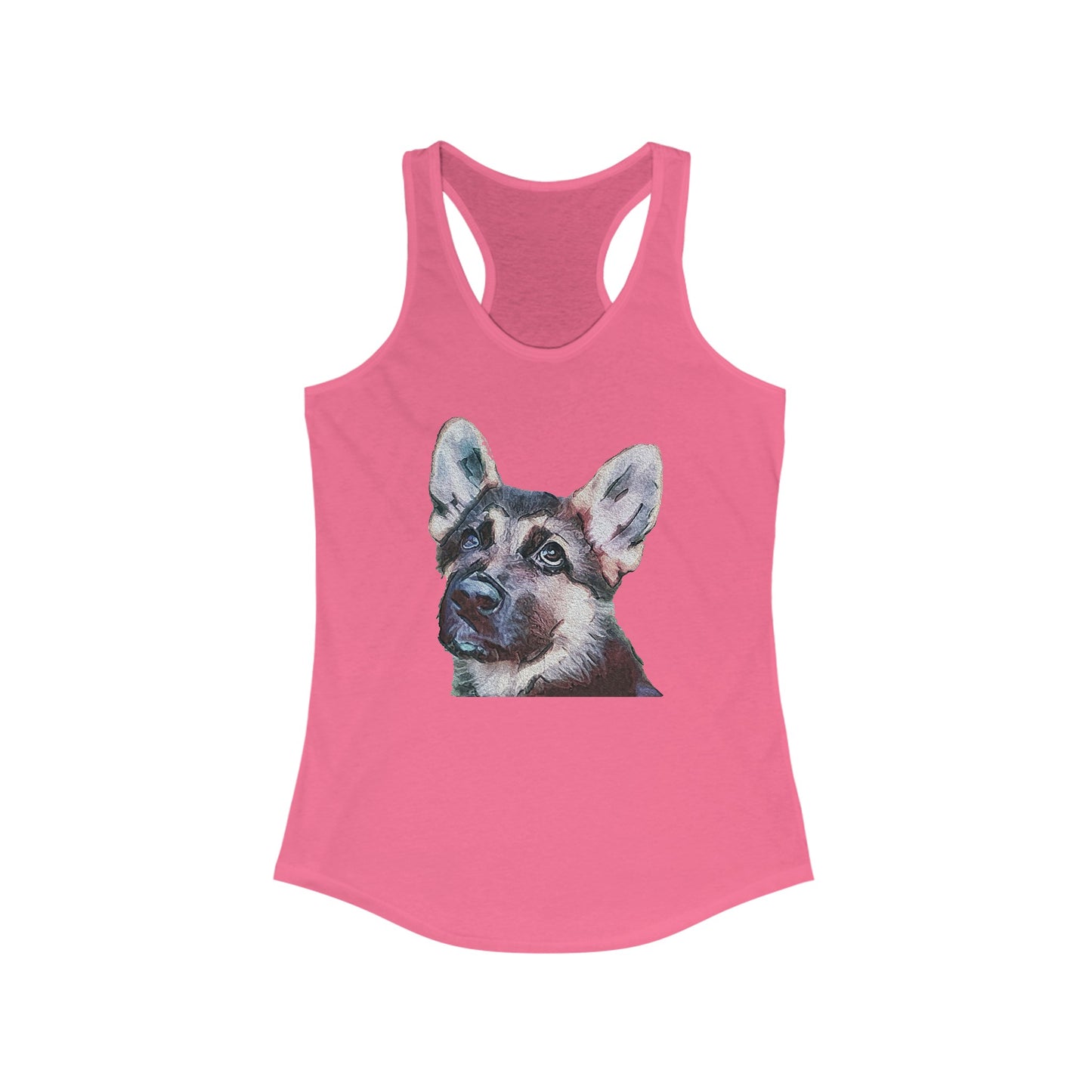 German Shepherd 'Sly' Women's Racerback Tank