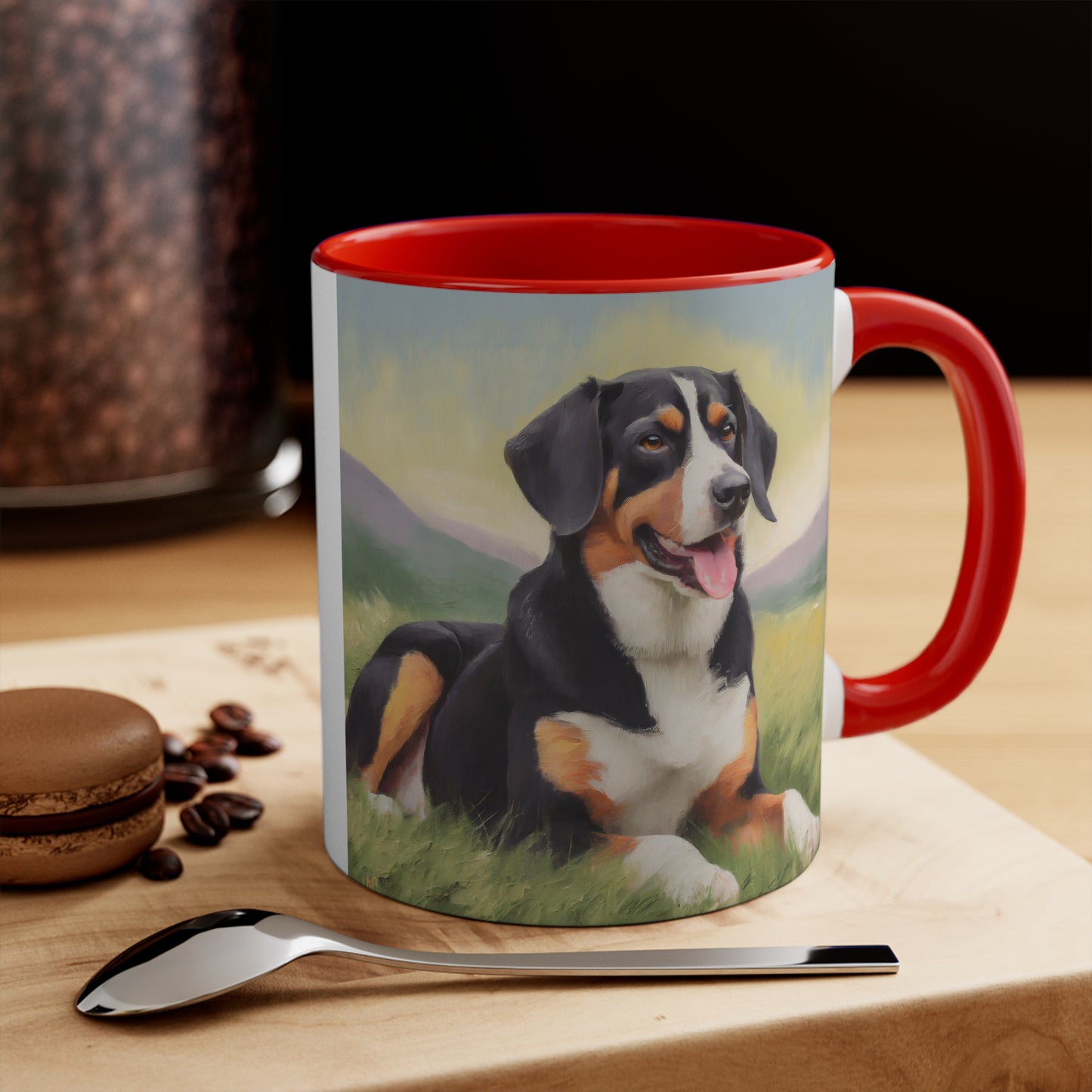 Entlebucher Mountain Dog 11oz Ceramic Accent Mug