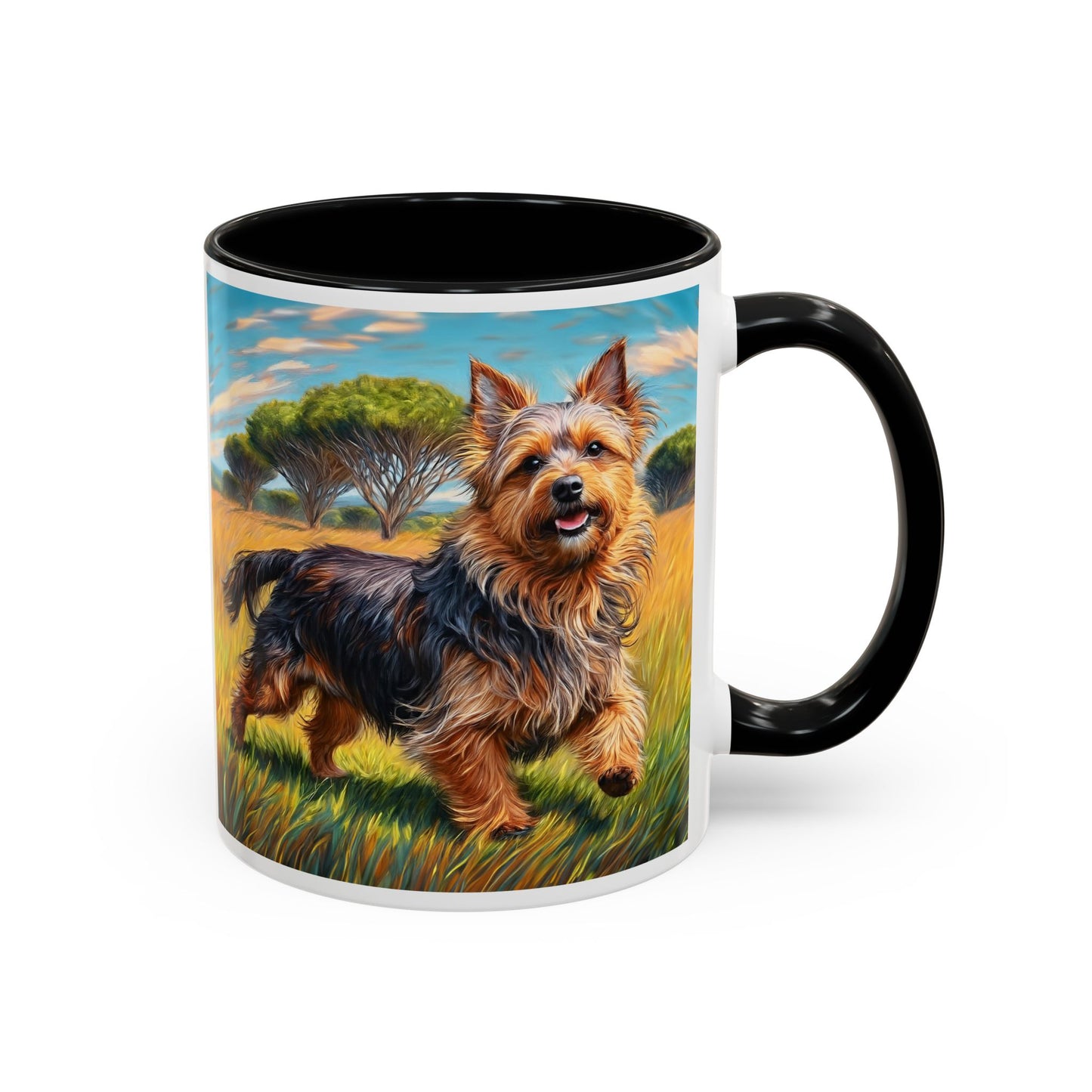 Charming Australian Terrier Ceramic Accent Coffee Mug