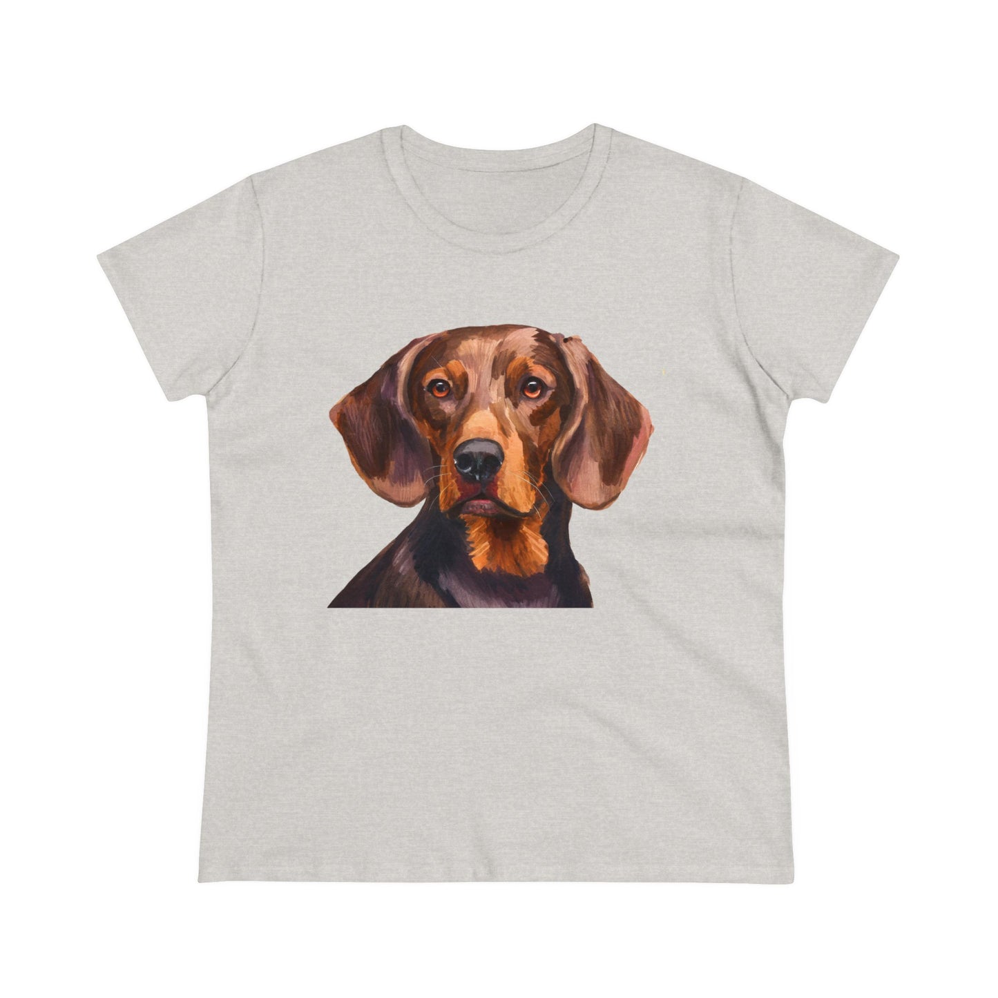 Hannoverscher Schweisshund Women's Midweight Cotton Tee