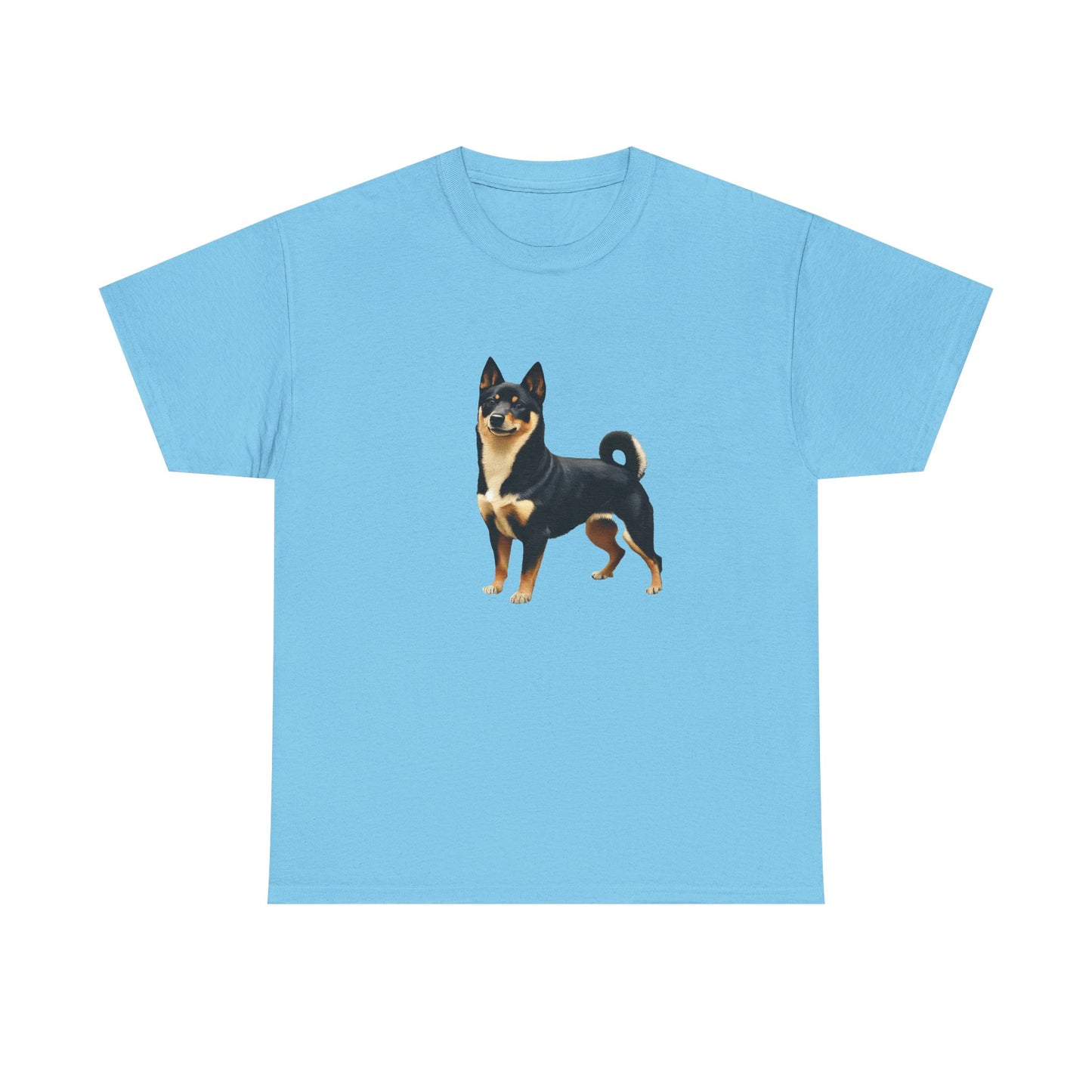 Black & Tan Shiba Inu - Unisex Heavy Cotton Tee