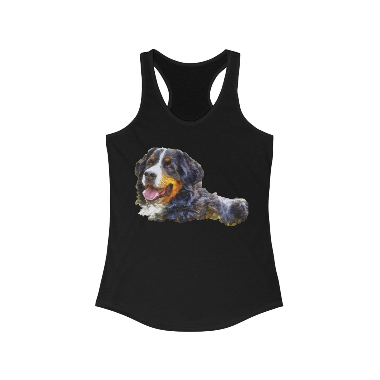Bernese Mountain Dog Women's Racerback Tank