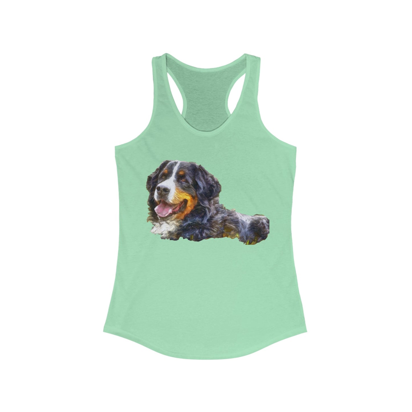 Bernese Mountain Dog Women's Racerback Tank