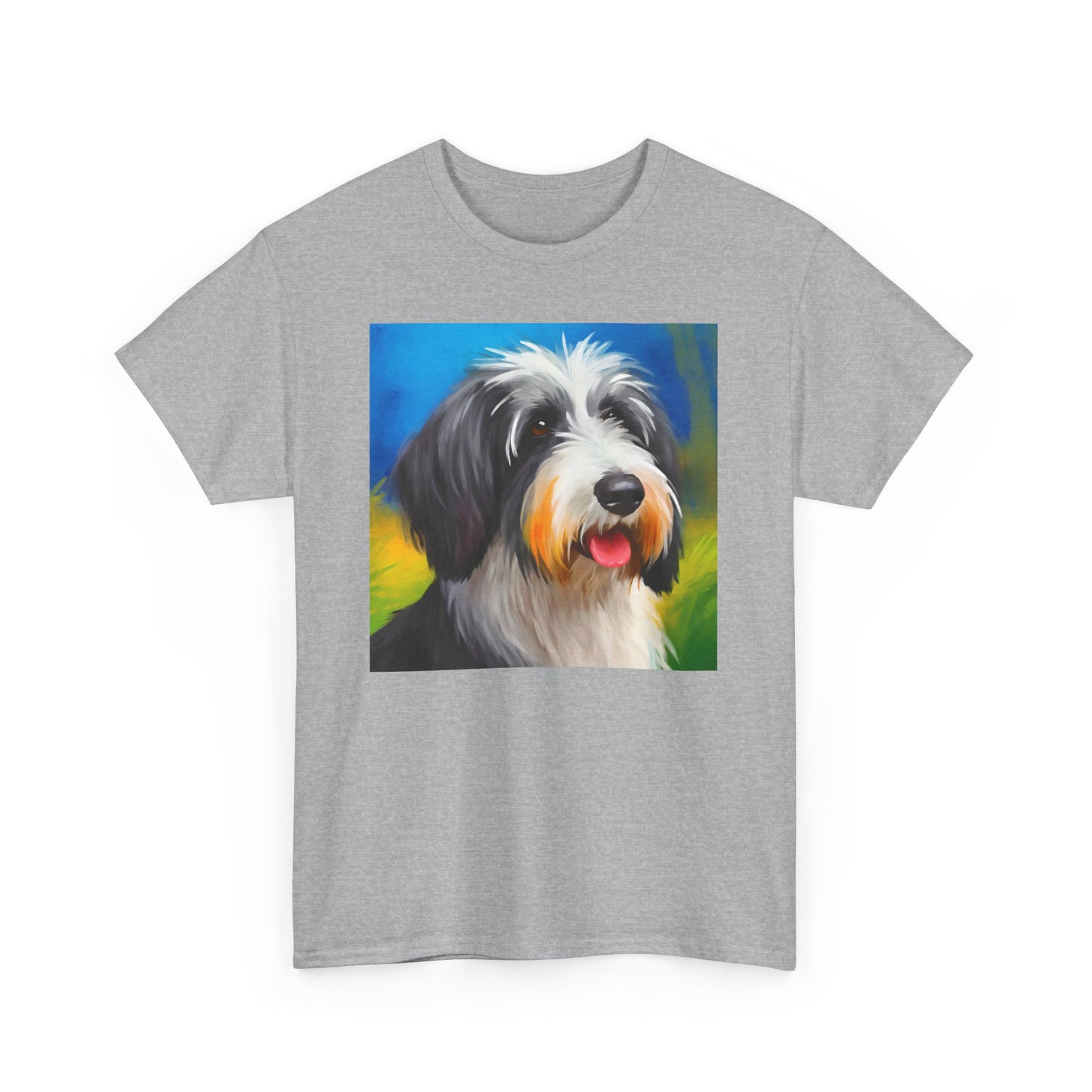 Polish Lowland Sheepdog Unisex Heavy Cotton Tee