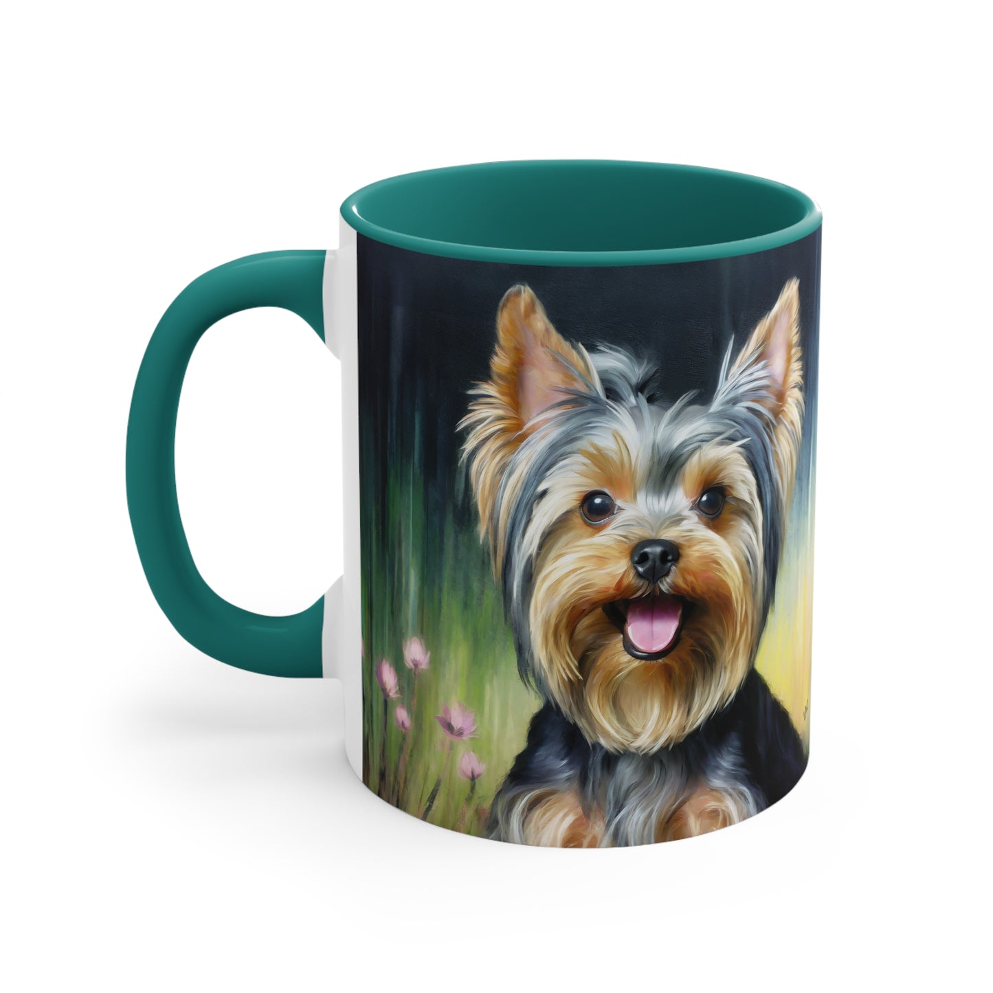 Yorkie #3 11oz Ceramic Accent Mug