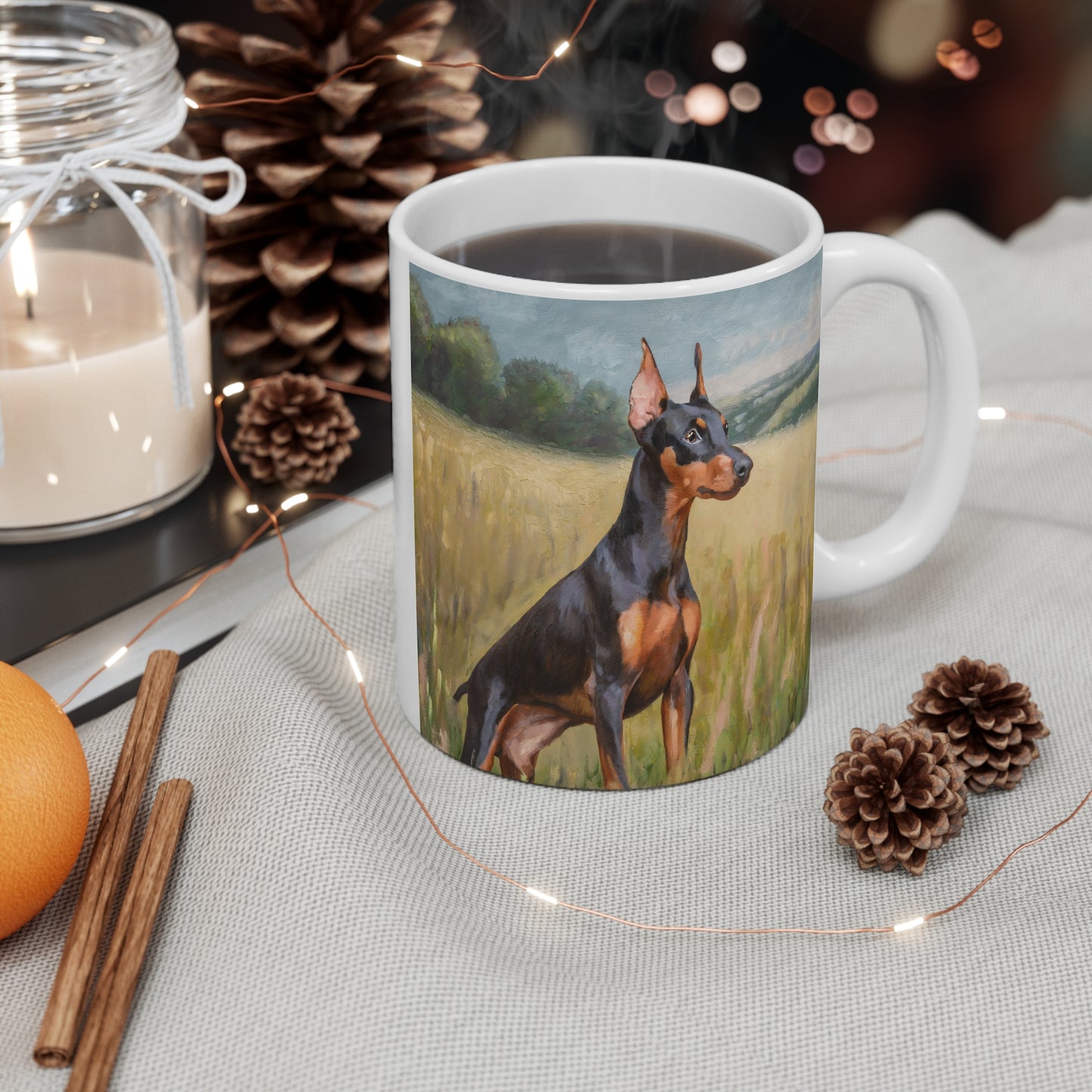 German Pinscher Ceramic Mug 11oz