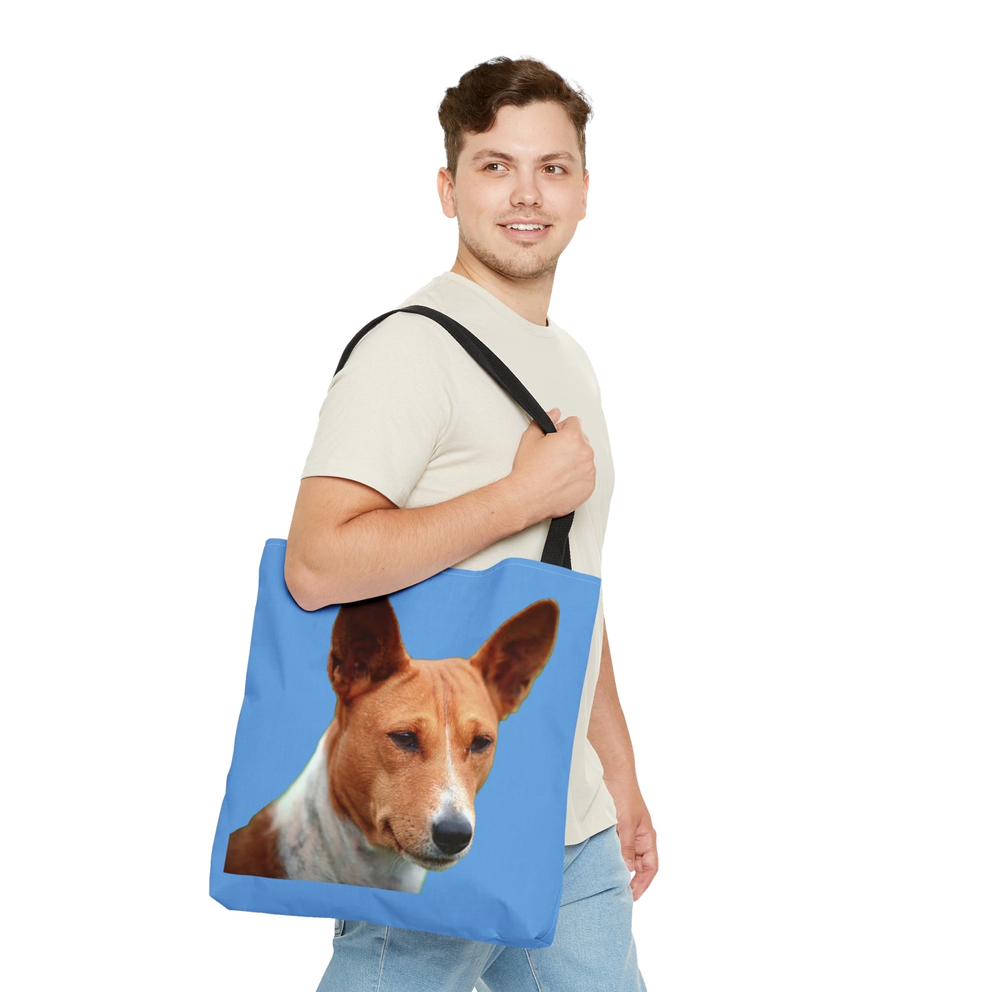 Basenji Tote Bag: Yodel in Style
