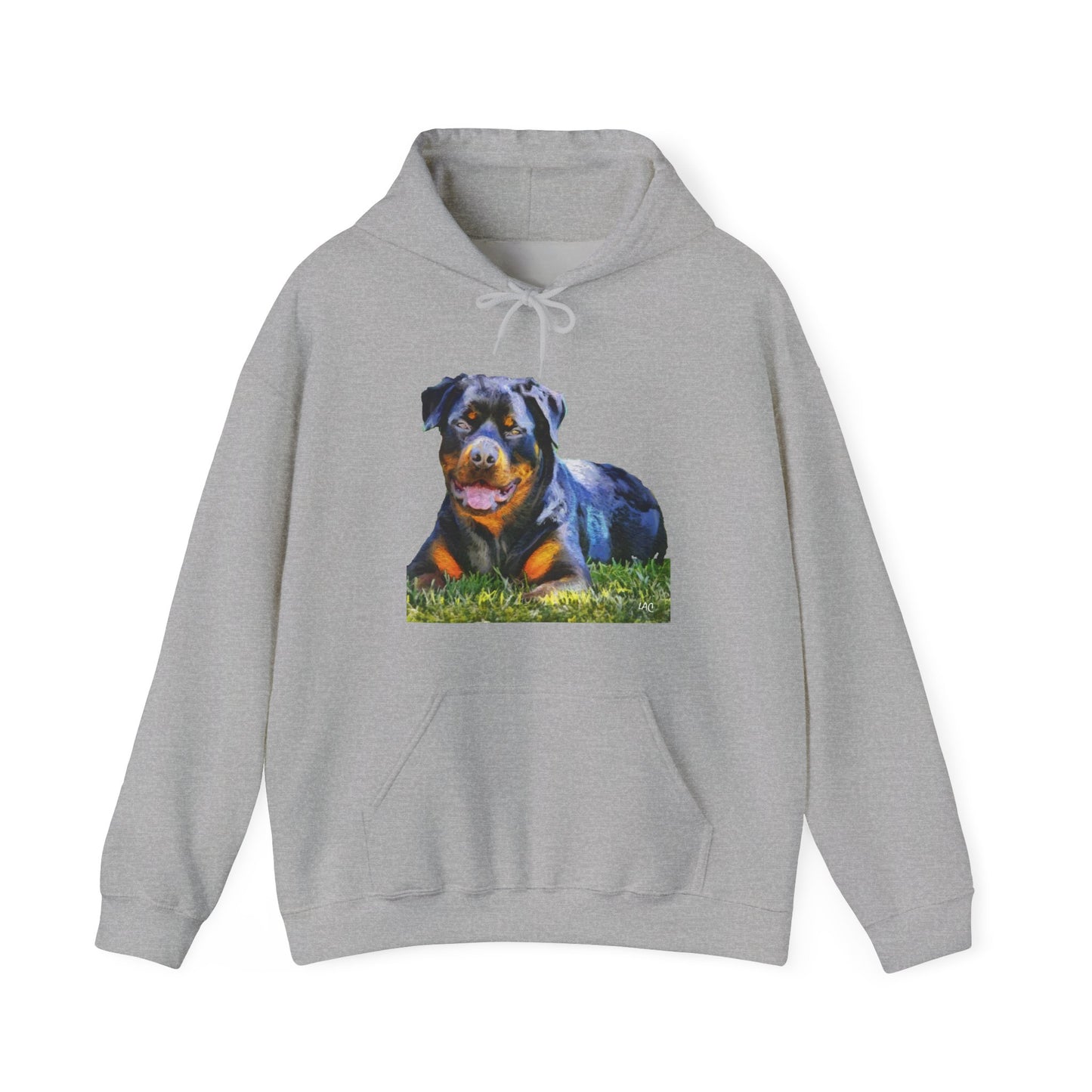 Rottweiler 'Lina' - Unisex 50/50 Hoodie