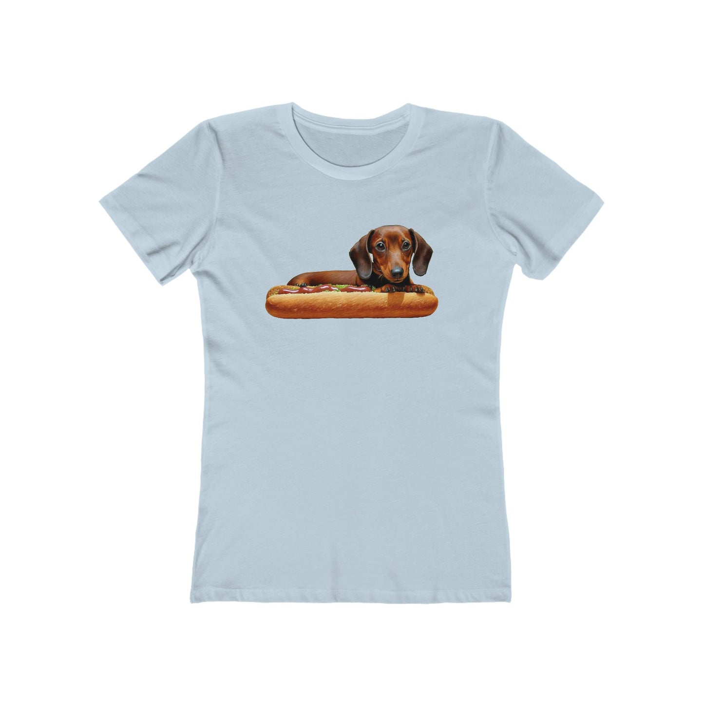 Whimsical Dachshund Women's Slim Fit Tee