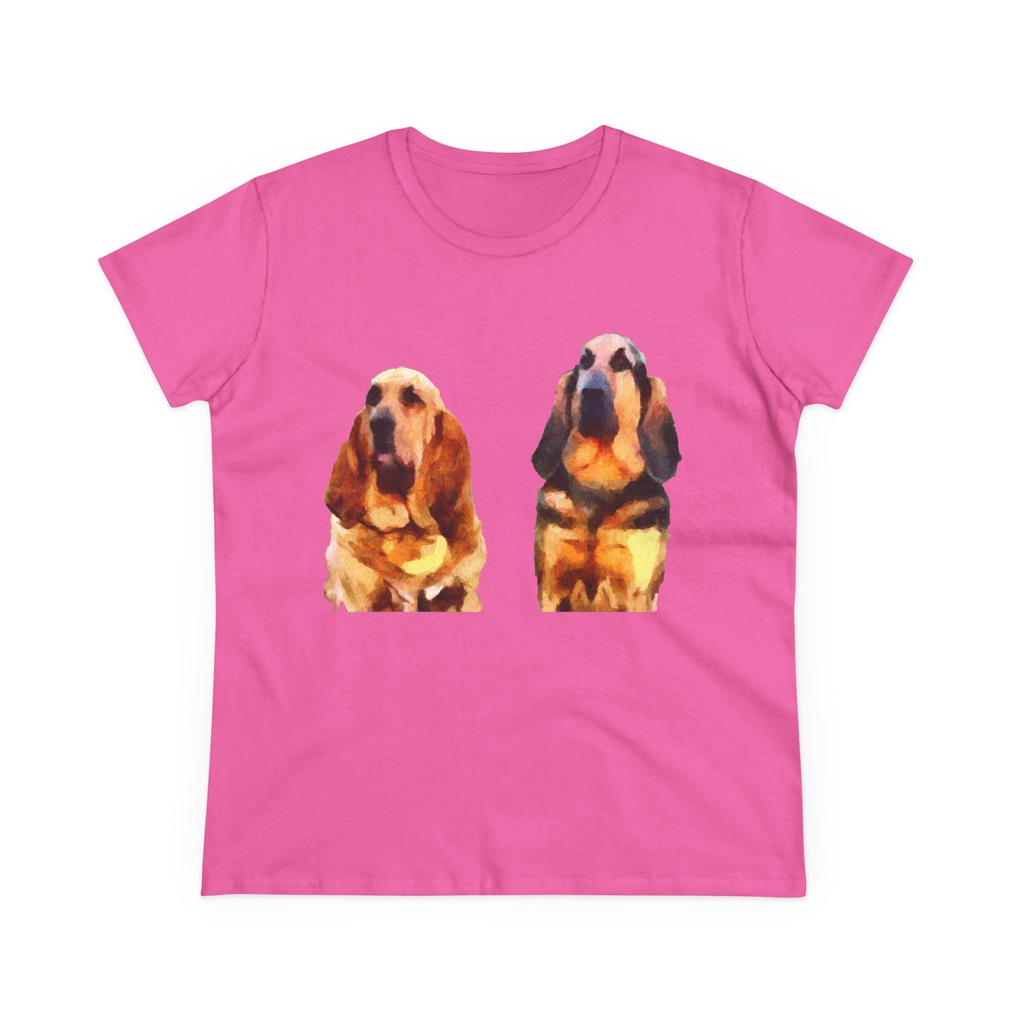 Bloodhounds 'Bear & Bubba' Women's Midweight Cotton Tee