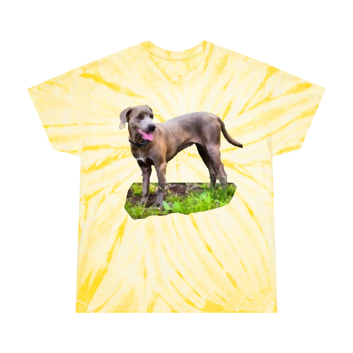 Blue Lacy Unisex Cotton Tie-Dye Tee - Cyclone