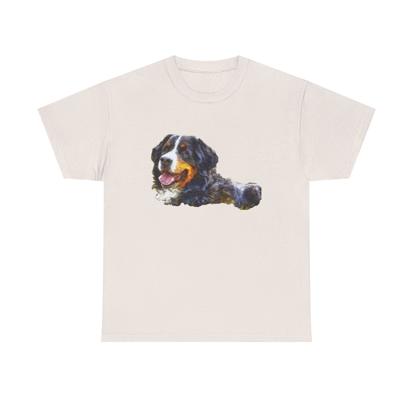 Bernese Mountain Dog Unisex Heavy Cotton Tee