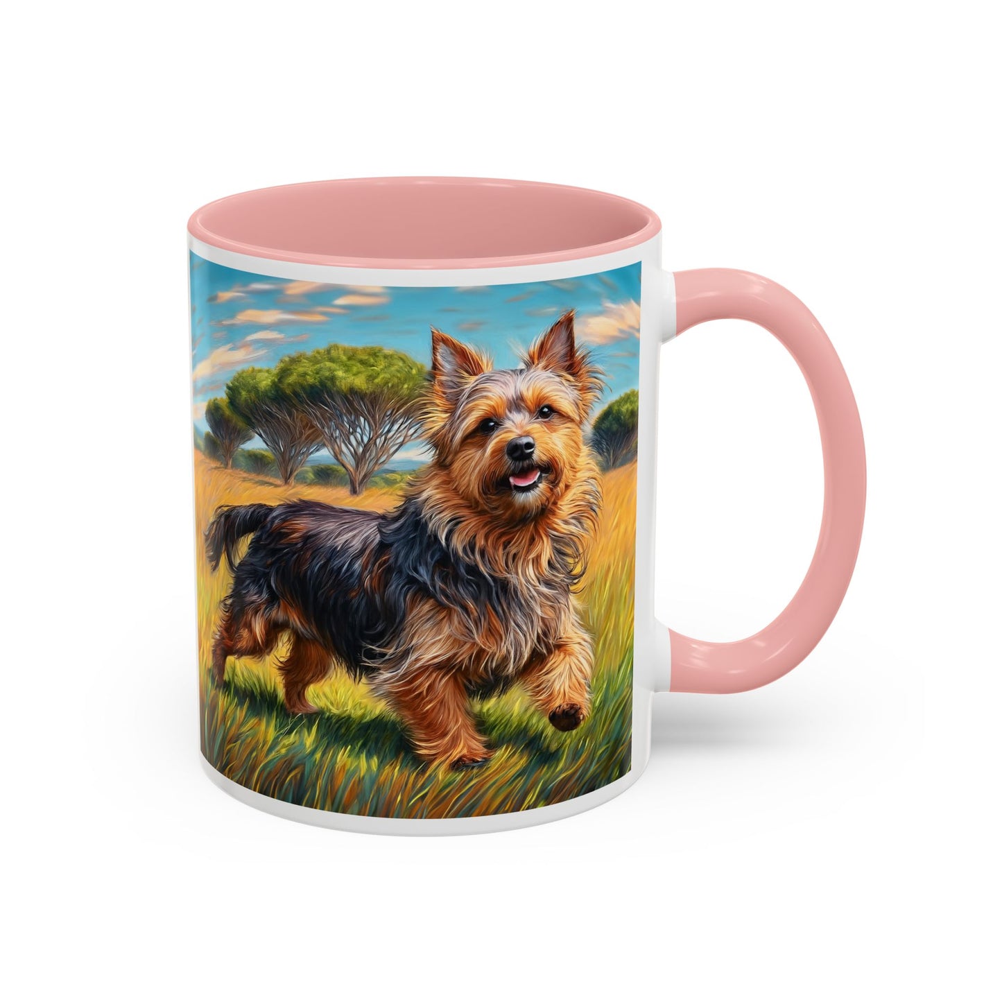 Charming Australian Terrier Ceramic Accent Coffee Mug