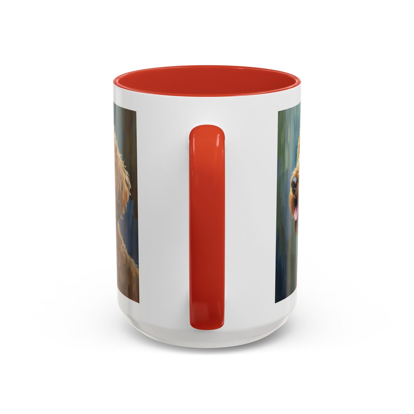 Labradoodle Ceramic Accent Mug - Personalized Delight