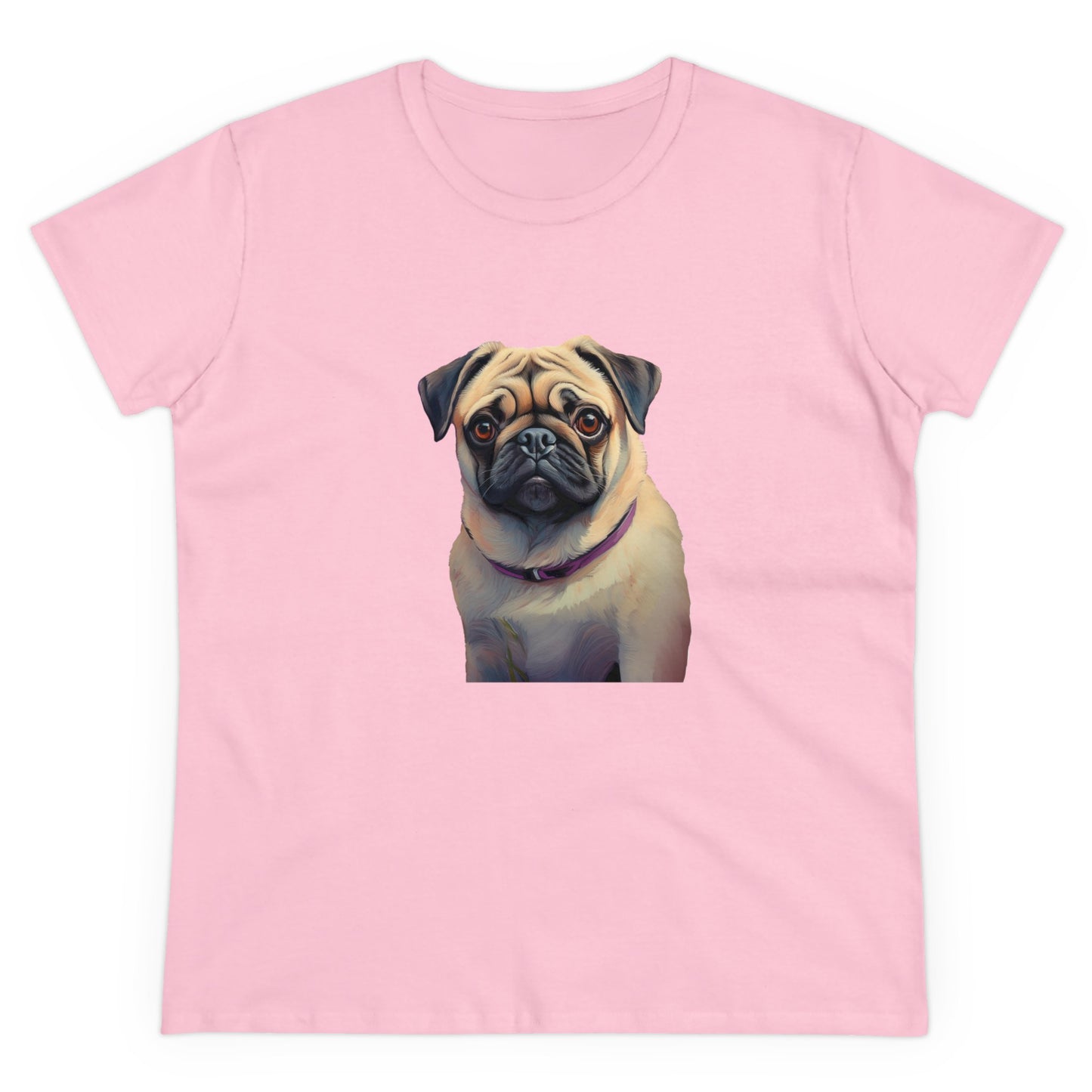 Pug Women's Midweight Cotton Tee