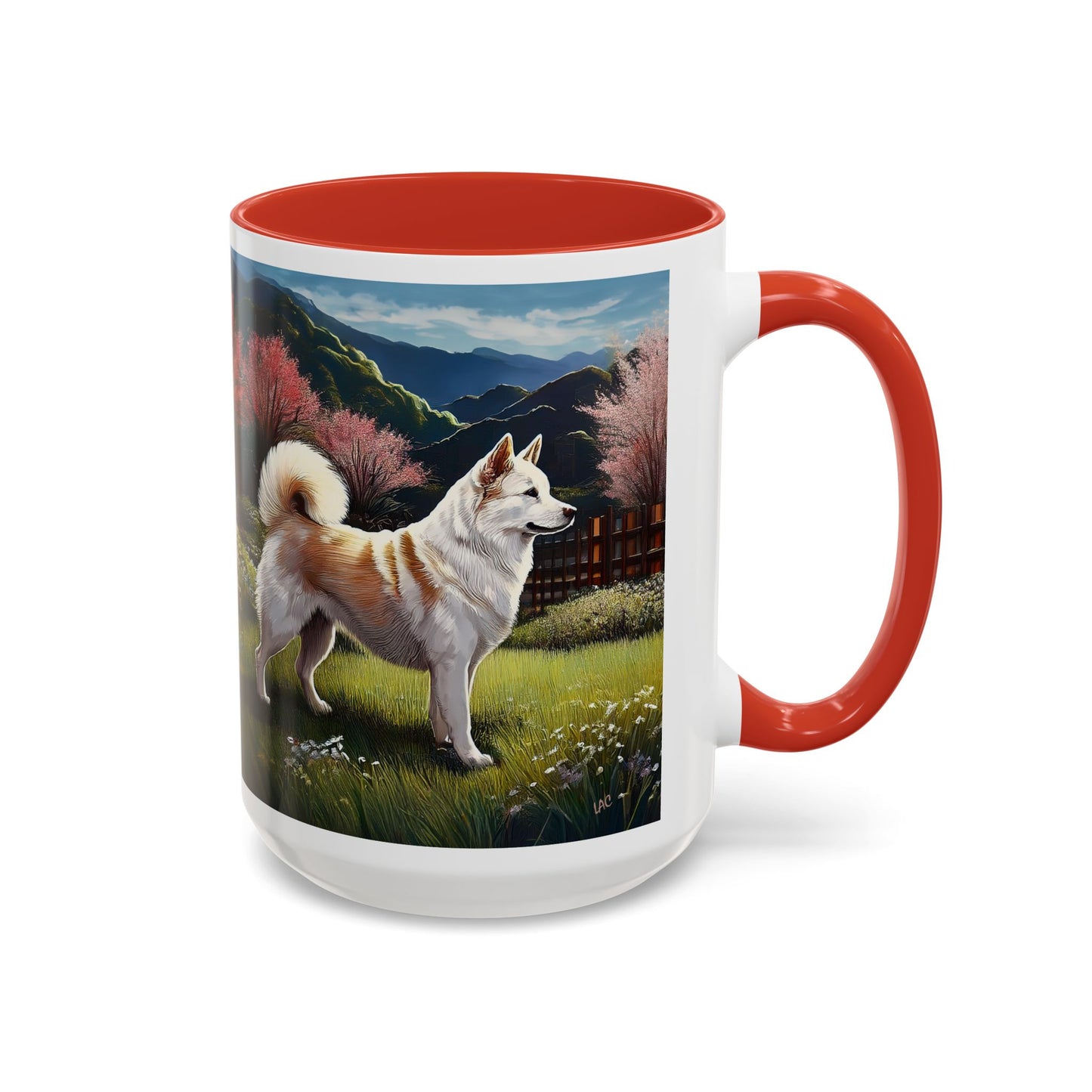 Kishu Ken - Ceramic Accent Coffee Mug
