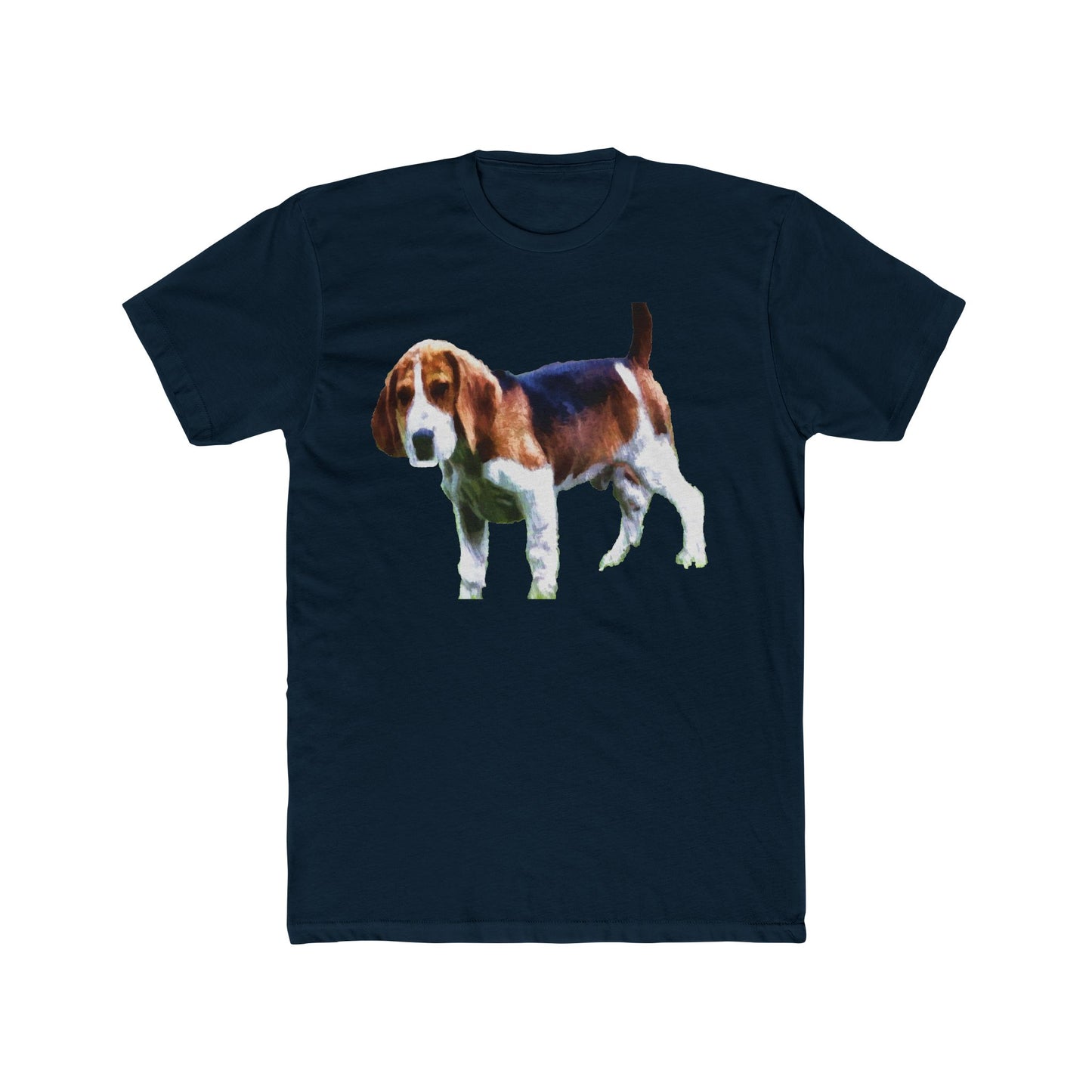 American Foxhound Men's Fitted Cotton Crew Tee