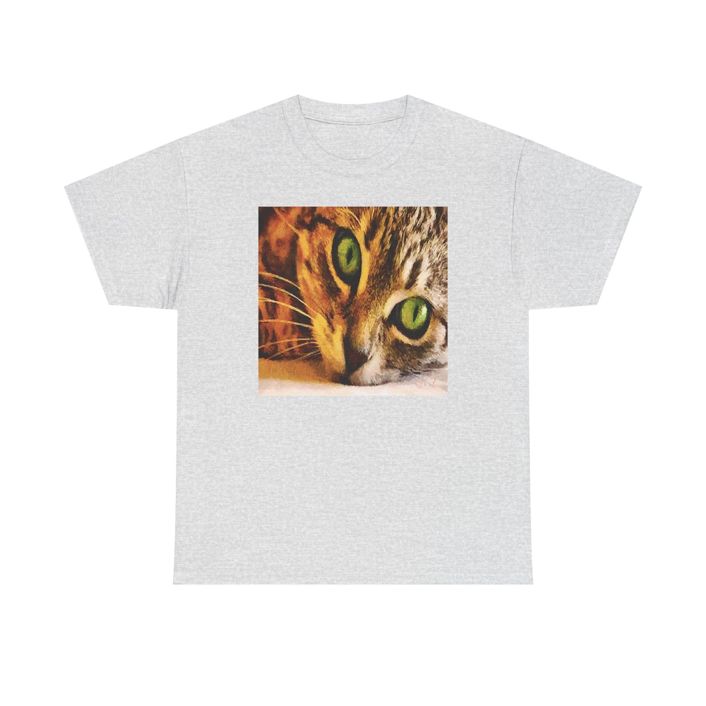 Cat's "Brucie's Eyes" Unisex Heavy Cotton Tee