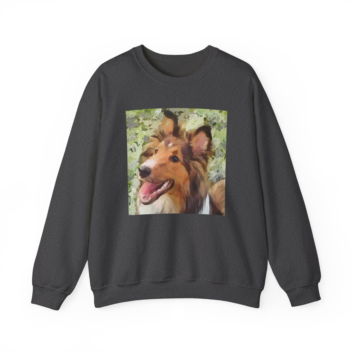 Sheltie - Shetland Sheepdog - Unisex 50/50 Crewneck Sweatshirt
