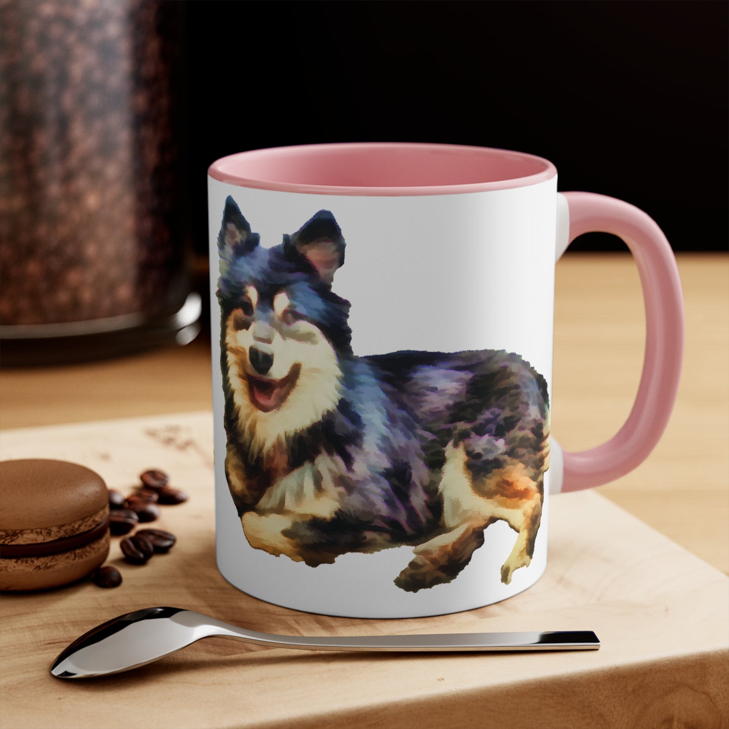 Finnish Lapphund Accent Coffee Mug, 11oz