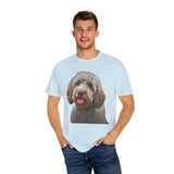 Lagotto Romagnolo 'Italian Truffle Dog' Unisex Garment-Dyed T-shirt