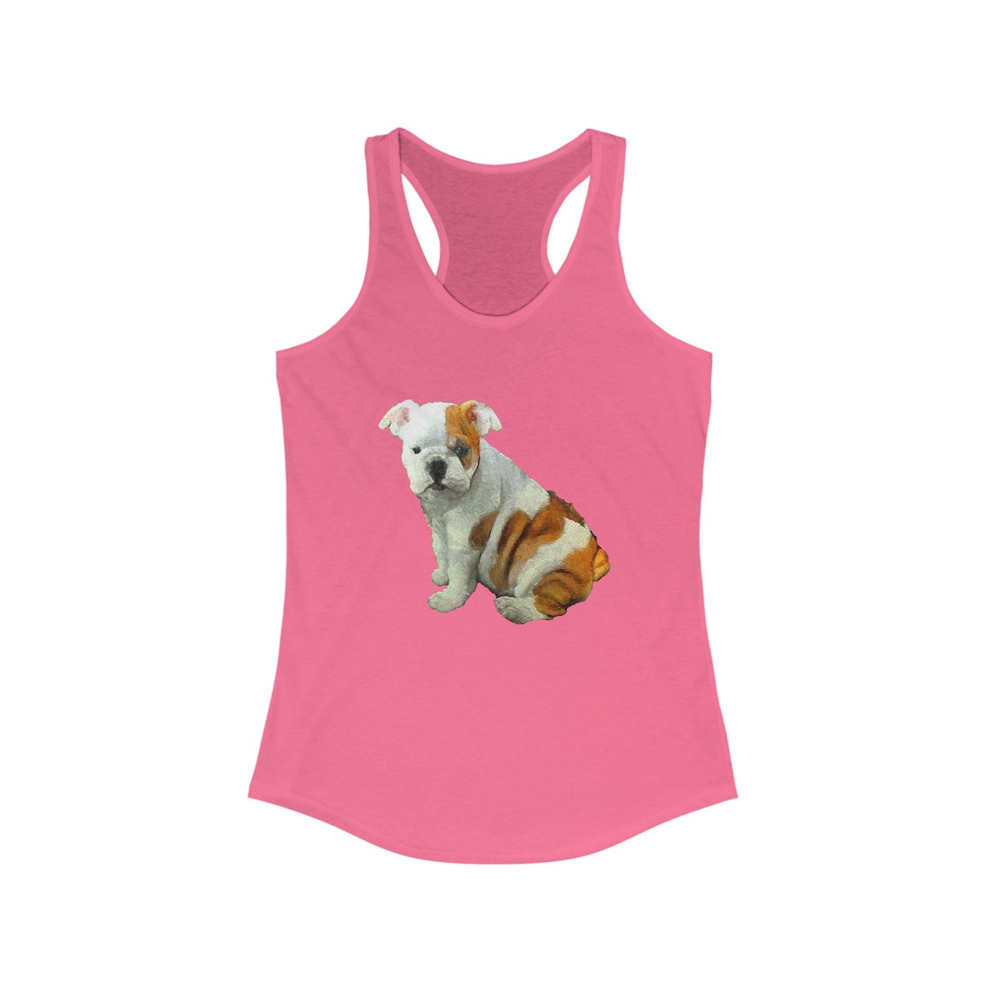 English Bulldog 'Bugsy' Women's Racerback Tank