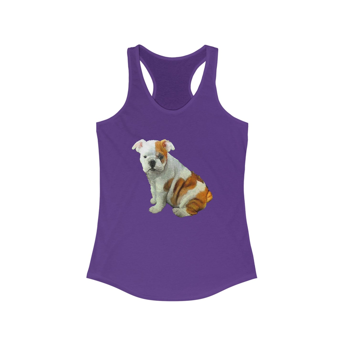 English Bulldog 'Bugsy' Women's Racerback Tank