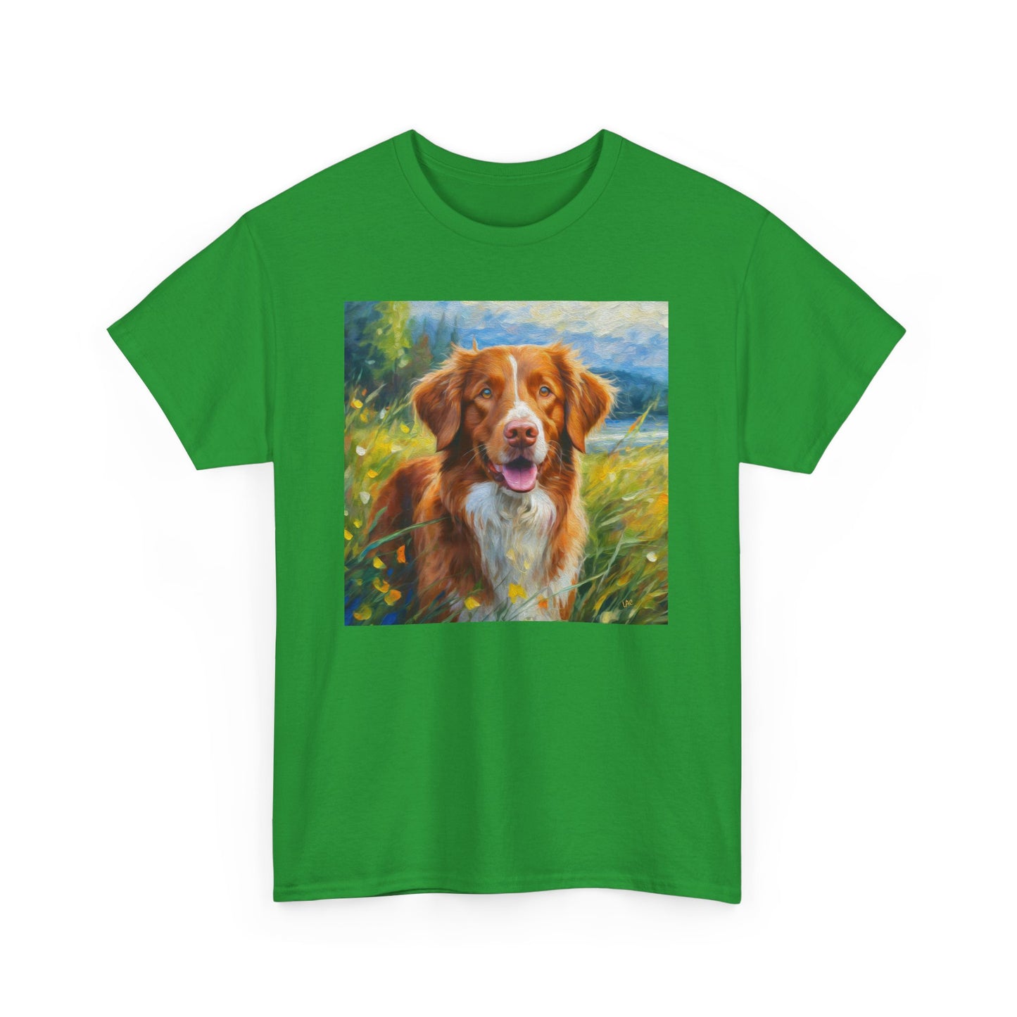 Nova Scotia Duck Tolling Retriever 'Dixie' Heavy Cotton Tee