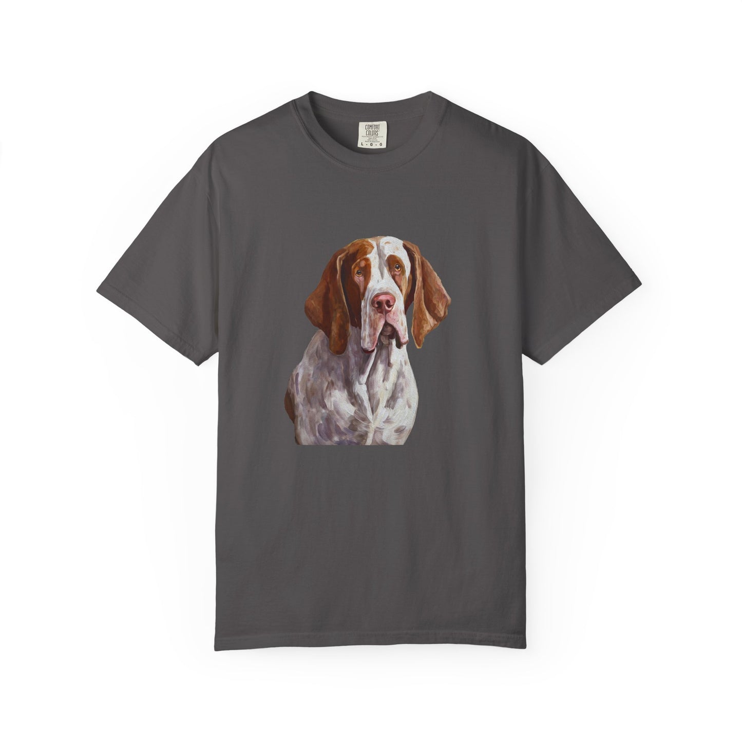 Bracco Italiano Unisex Relaxed Fit Garment-Dyed T-shirt