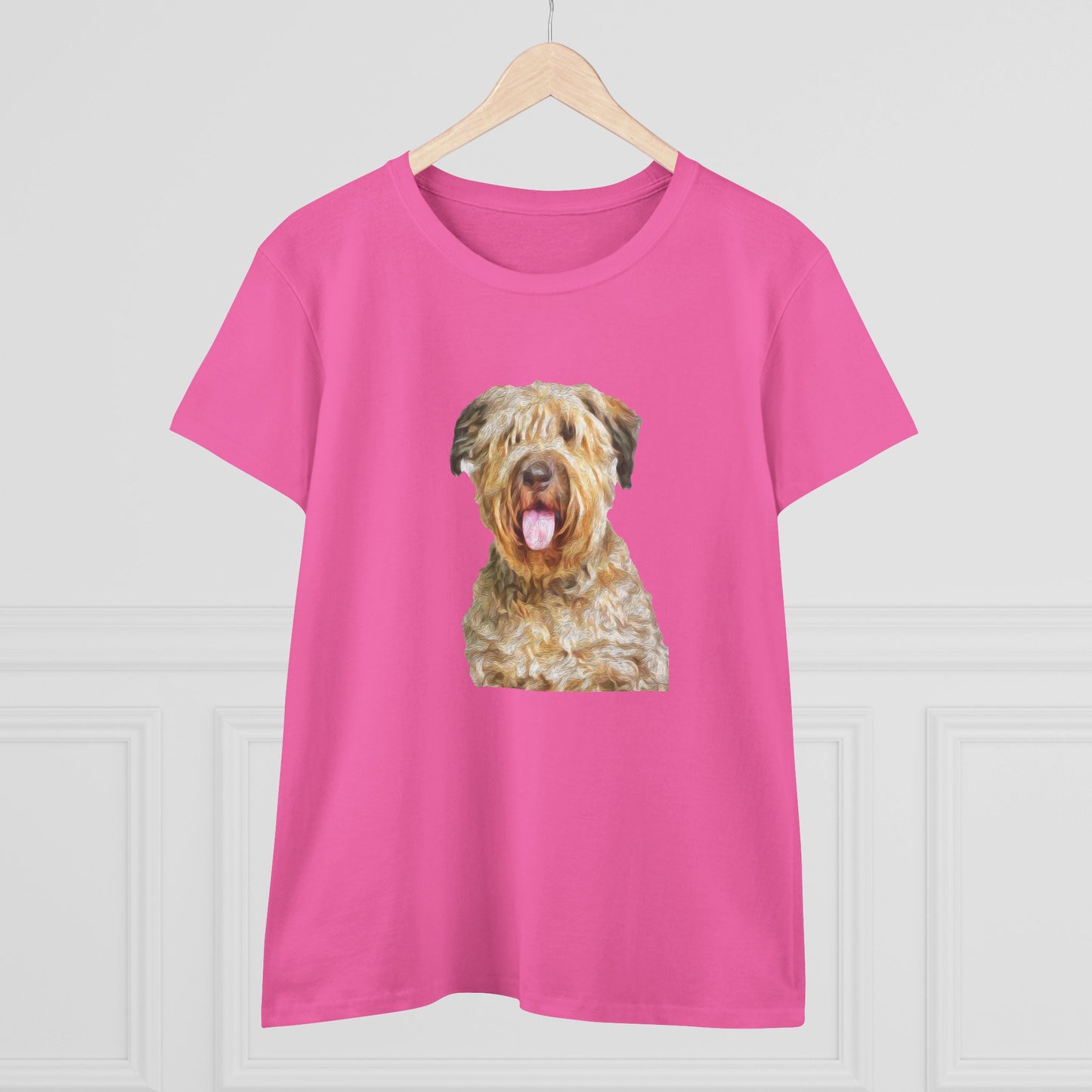 Bouvier des Flandres Women's Midweight Cotton Tee