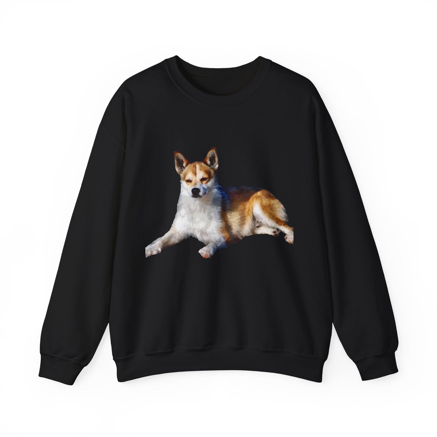 Norwegian Lundehund Unisex 50/50 Crewneck Sweatshirt by DoggyLips™