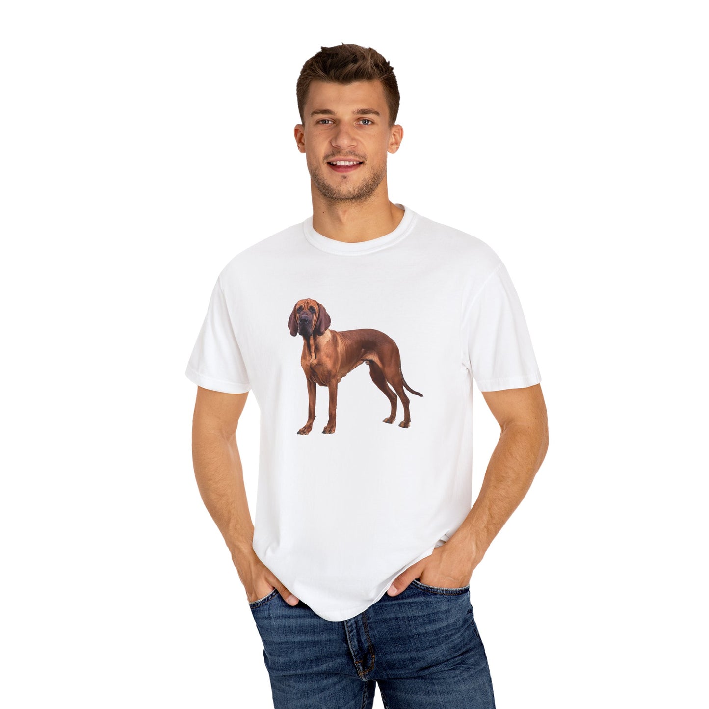 Bloodhound Unisex Relaxed Fit Garment-Dyed T-shirt
