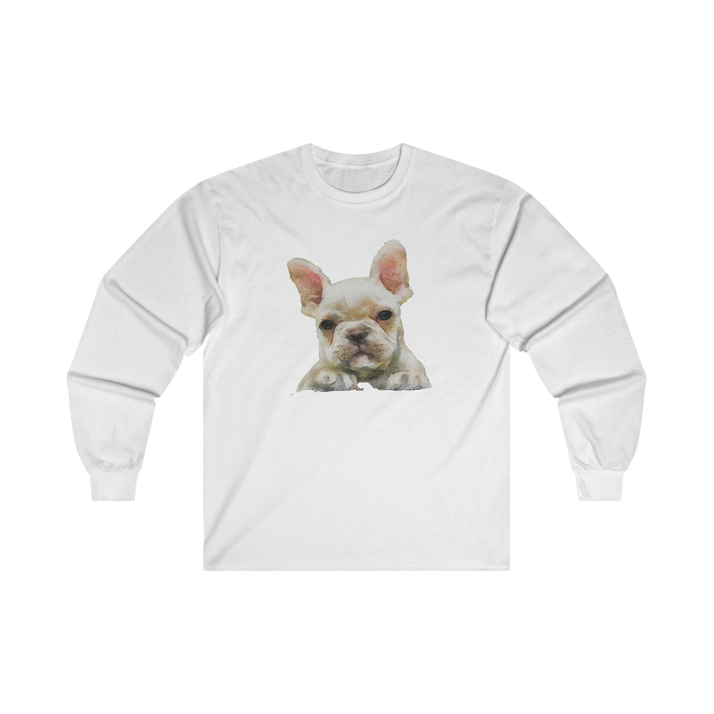French Bulldog 'Bouvier' Unisex Cotton Long Sleeve Tee