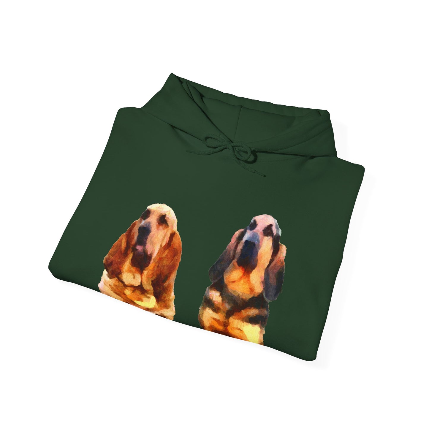 Bloodhounds 'Bear and Bubba' Unisex 50/50 Hoodie