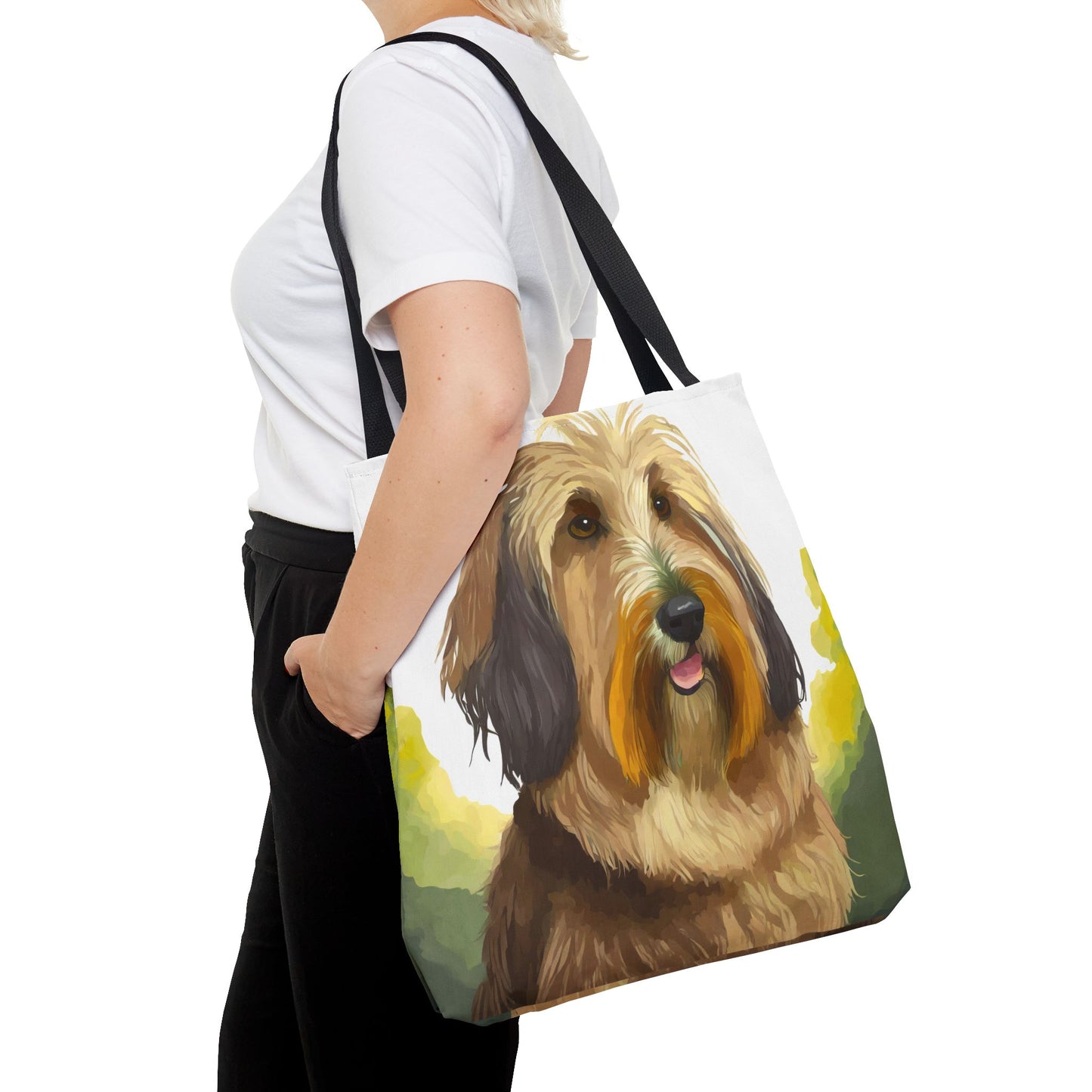 Bergamasco Sheepdog Tote Bag (AOP)
