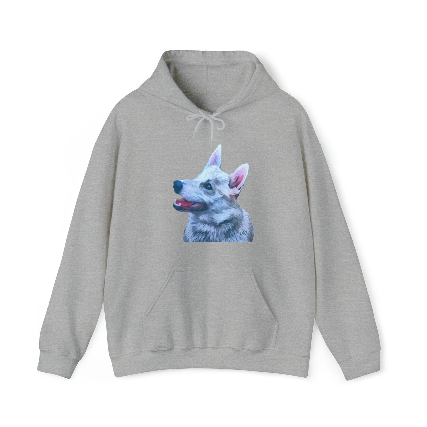 Norwegian Buhund - Unisex 50/50 Hoodie