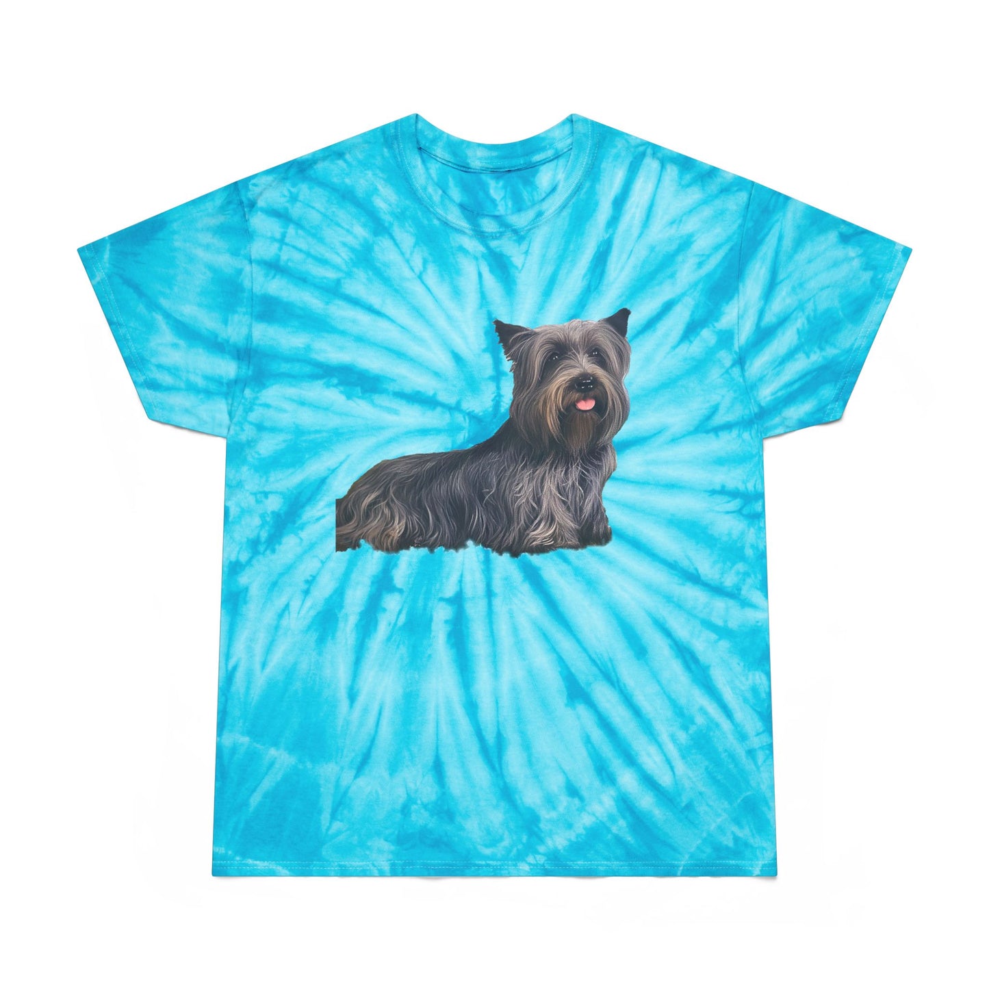 Skye Terrier Tie-Dye Tee, Cyclone