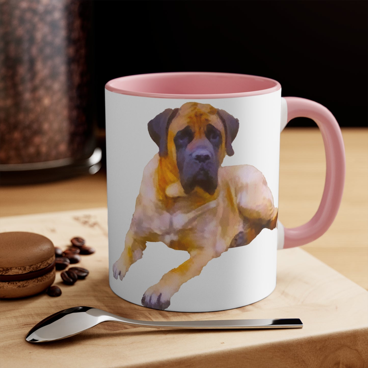 Mastiff 'Maury' Accent Coffee Mug, 11oz