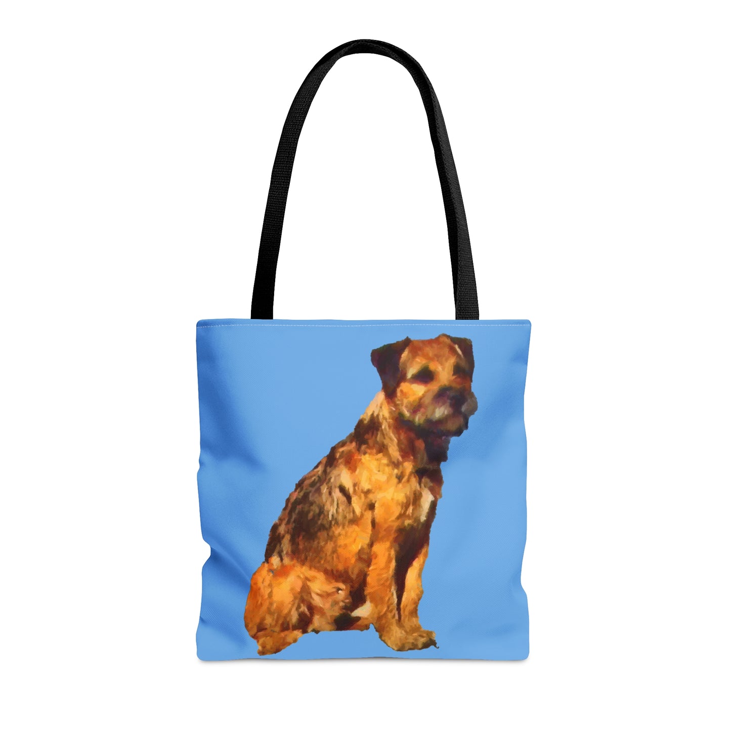 Charming 'Andrew' Border Terrier Tote Bag