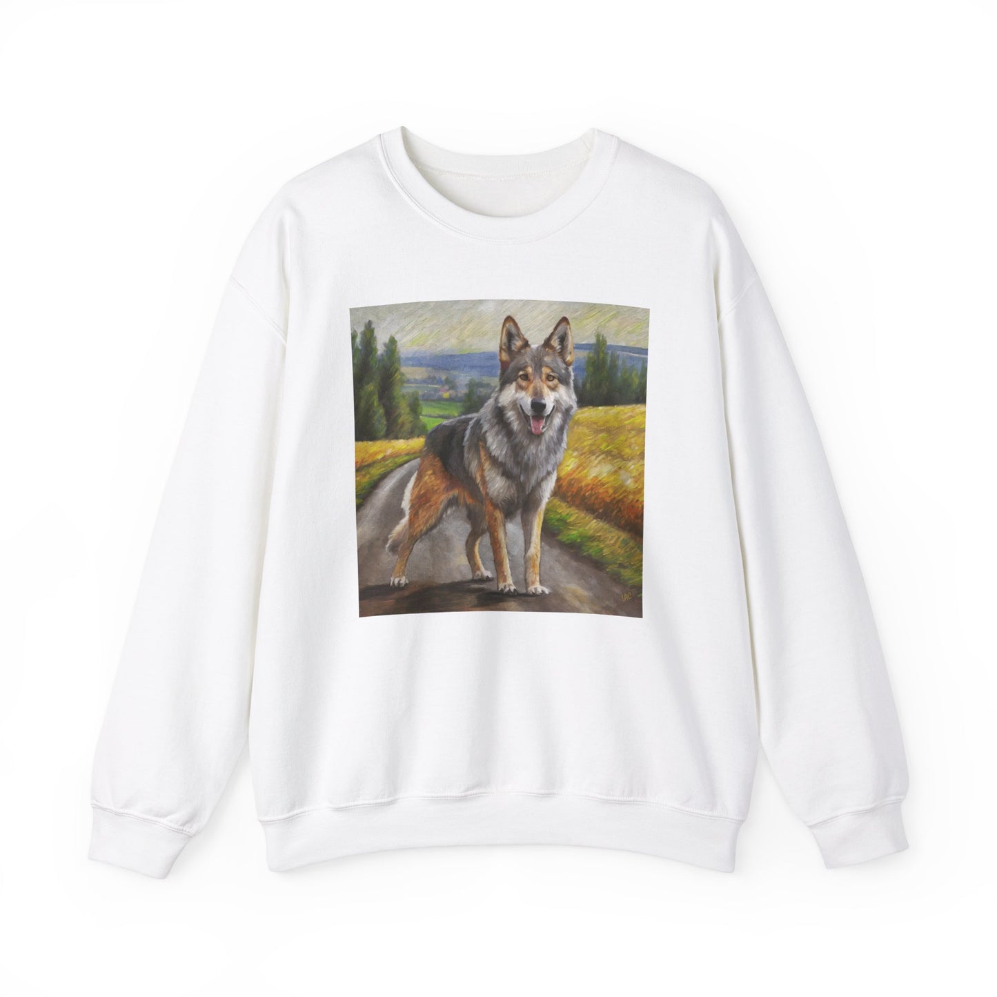 Czechoslovakian Vlciak 'Wolfdog' 50/50 Crewneck Sweatshirt