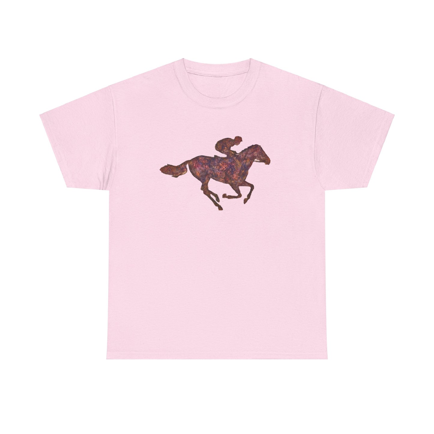 Elegant Race Horse Unisex Heavy Cotton Tee