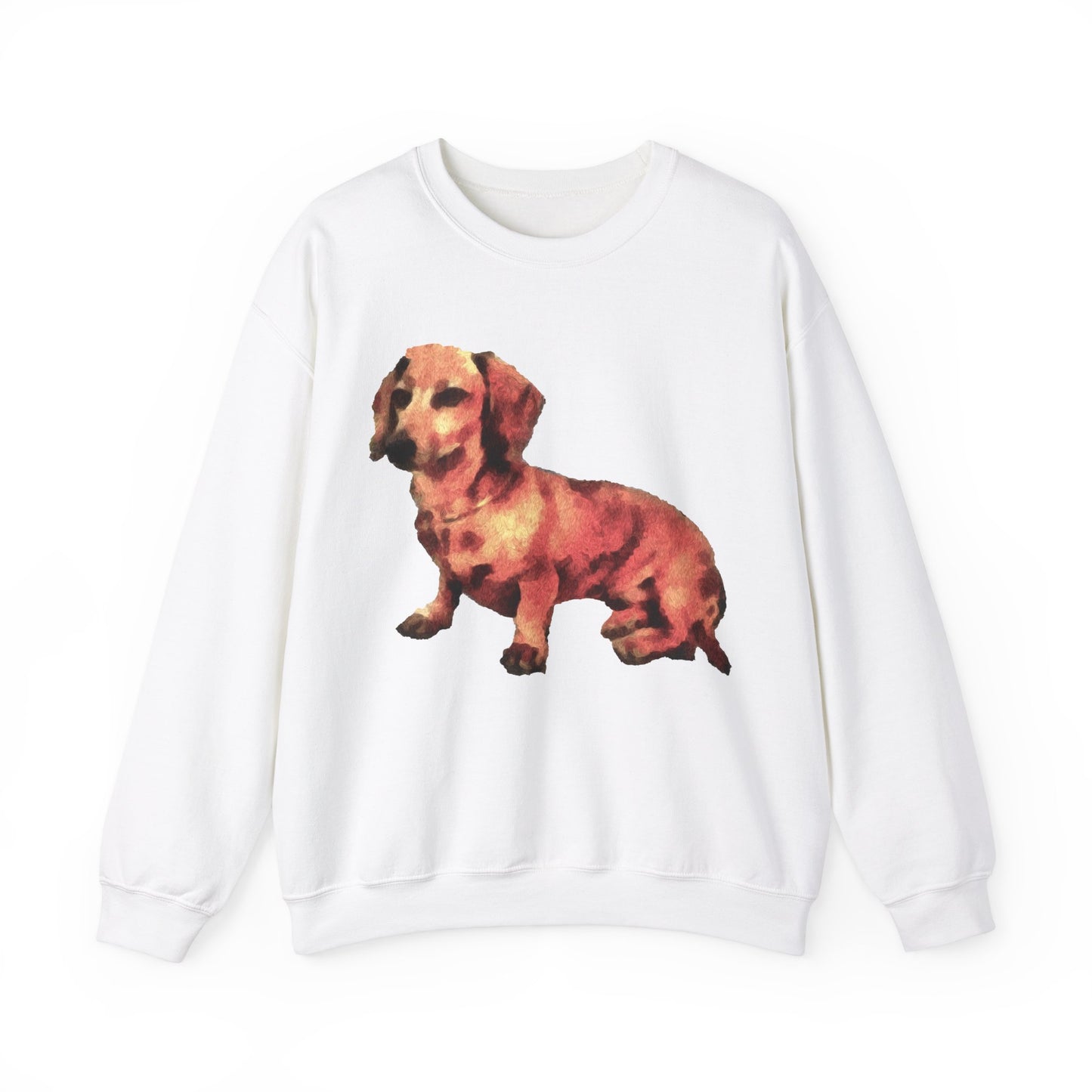 Dachshund 'Simone' Unisex 50/50 Crewneck Sweatshirt
